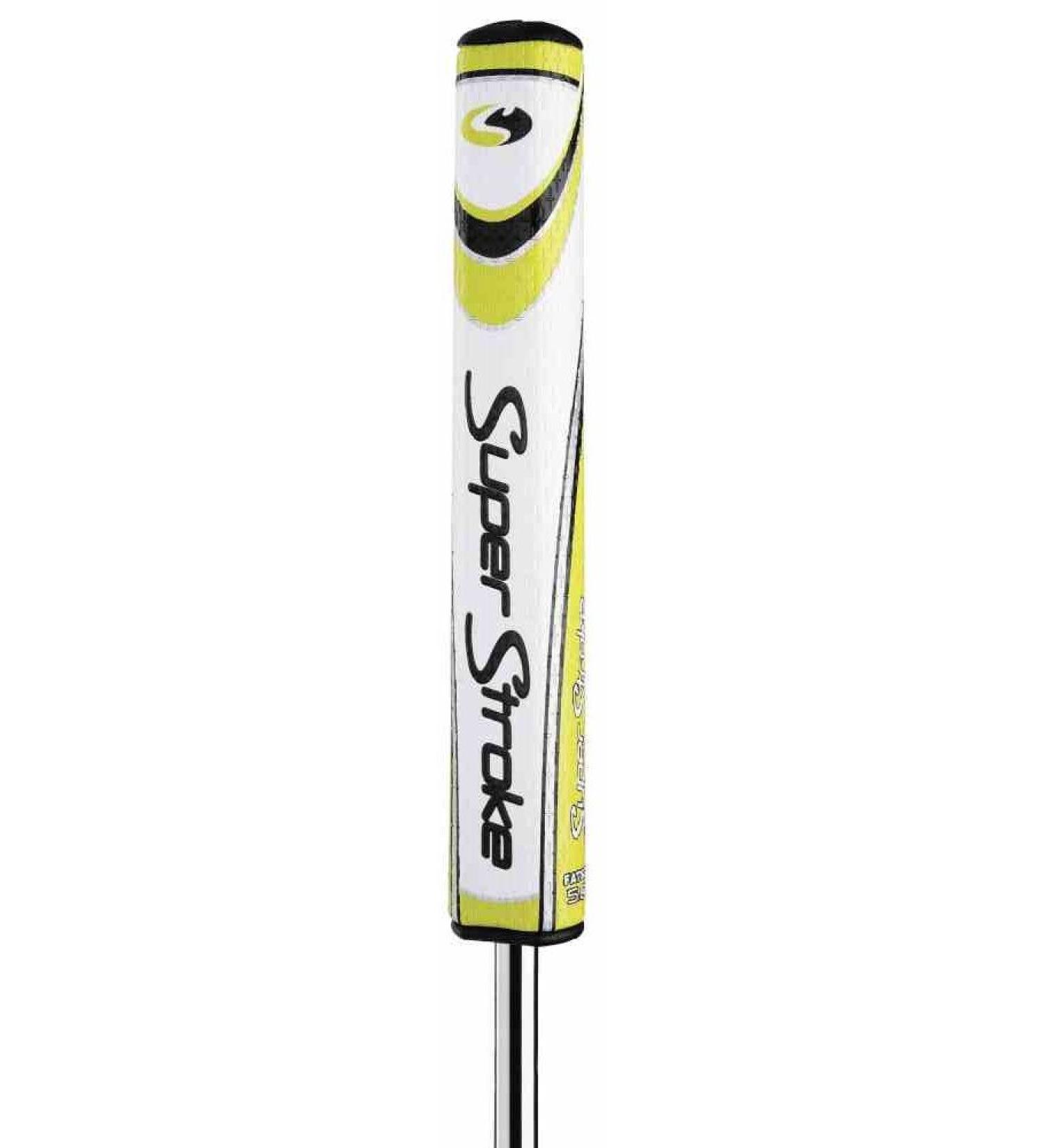 SuperStroke Fatso 5.0 Putter Grip, Oversized, Lightweight Golf Grips, Non-slip, 10.50"L X 1.67"W, USGA Approved Midnight Yellow