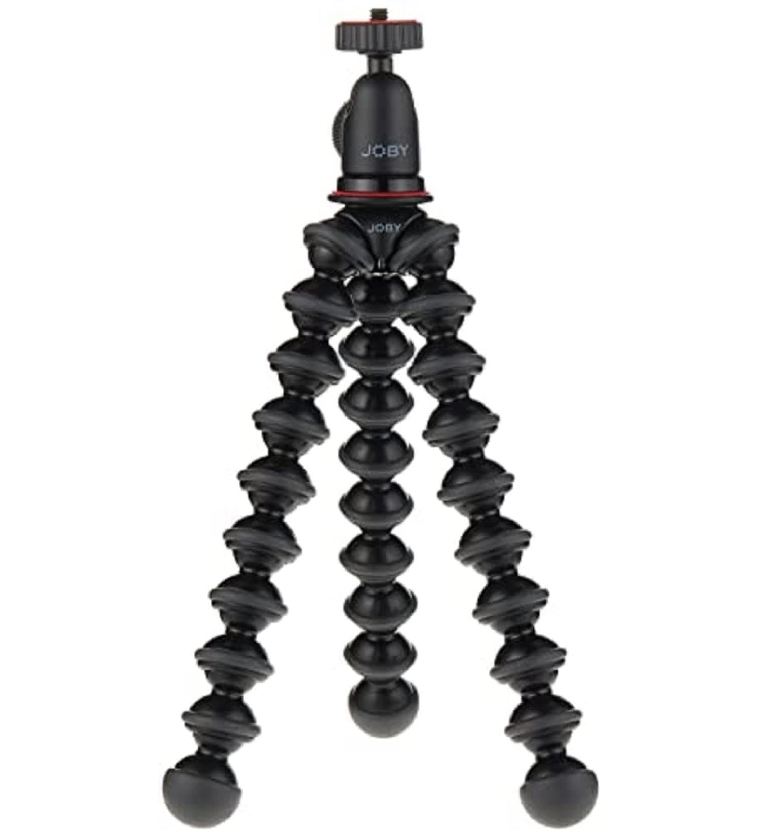 Joby GorillaPod 1K Kit: Compact Tripod Stand with Ballhead for Mirrorless Cameras - Black/Charcoal - Buy Online on GoSupps.com