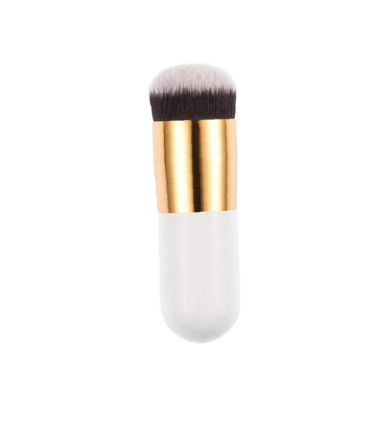 1pc Foundation Brush with Dense Large Round Head Makeup Brush Powder Brush Blush Brush for Buffing Stippling Concealer One Size - Buy Online on GoSupps.com