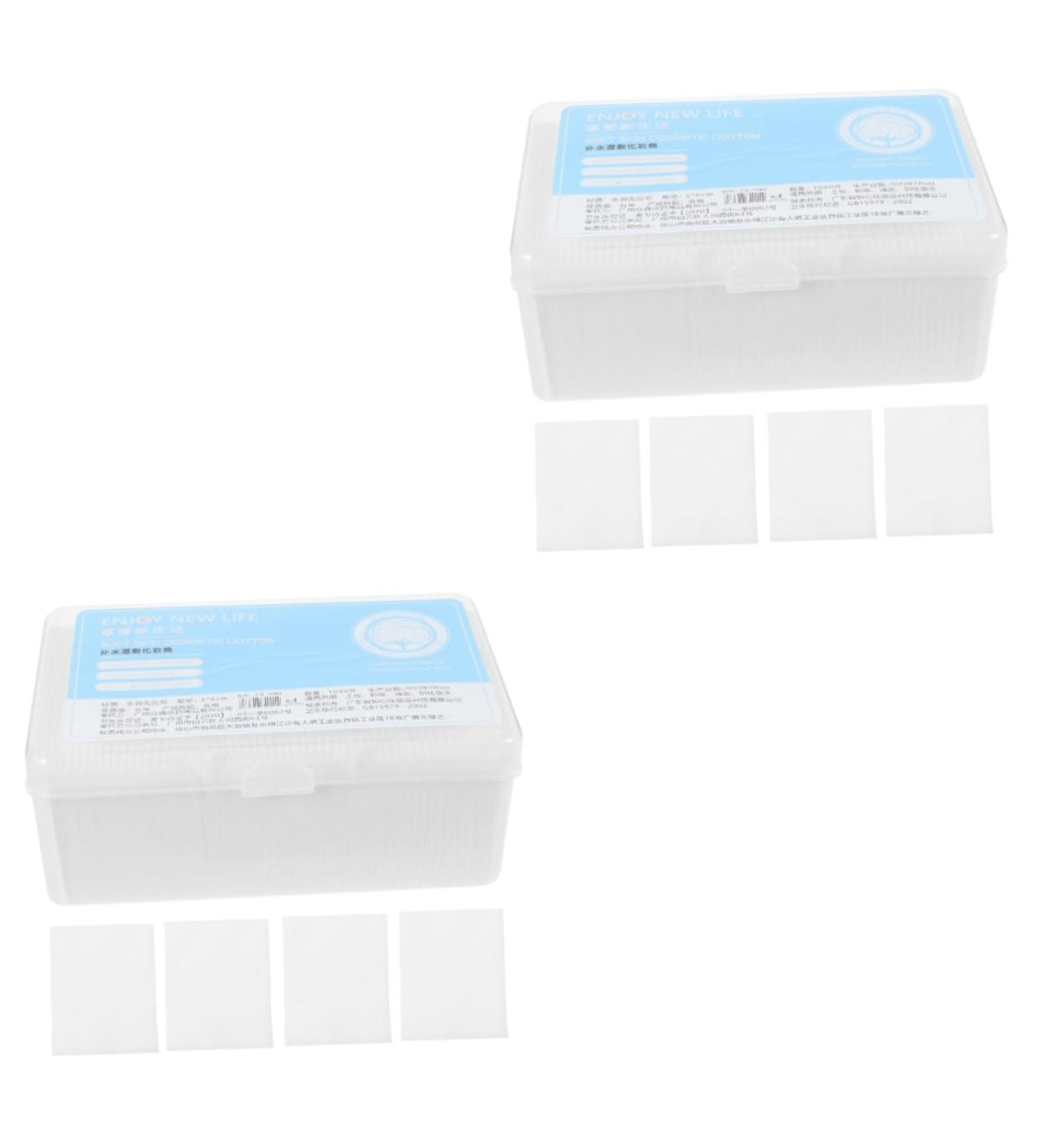 Beavorty 2160 Pcs Cosmetic Cotton Pads | Textured Makeup Remover & Skin Cleansing Pads | Best Face & Nail Polish Cotton Pads - International Shipping Available - Buy Online on GoSupps.com