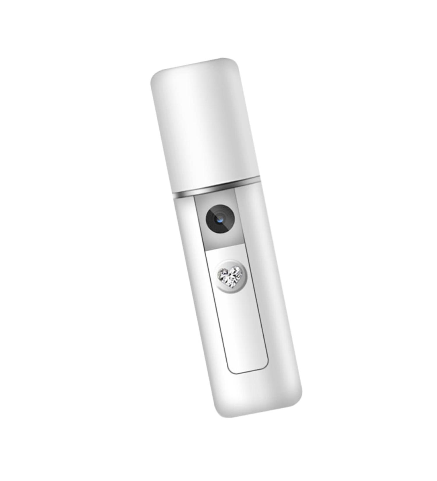 Beavorty Versatilen 1pc Mini Face Spray Instruments Steamer Mist Sprayer Spray Meter Handheld Cool Facial Steamer 11.5*3cm White - Buy Online on GoSupps.com