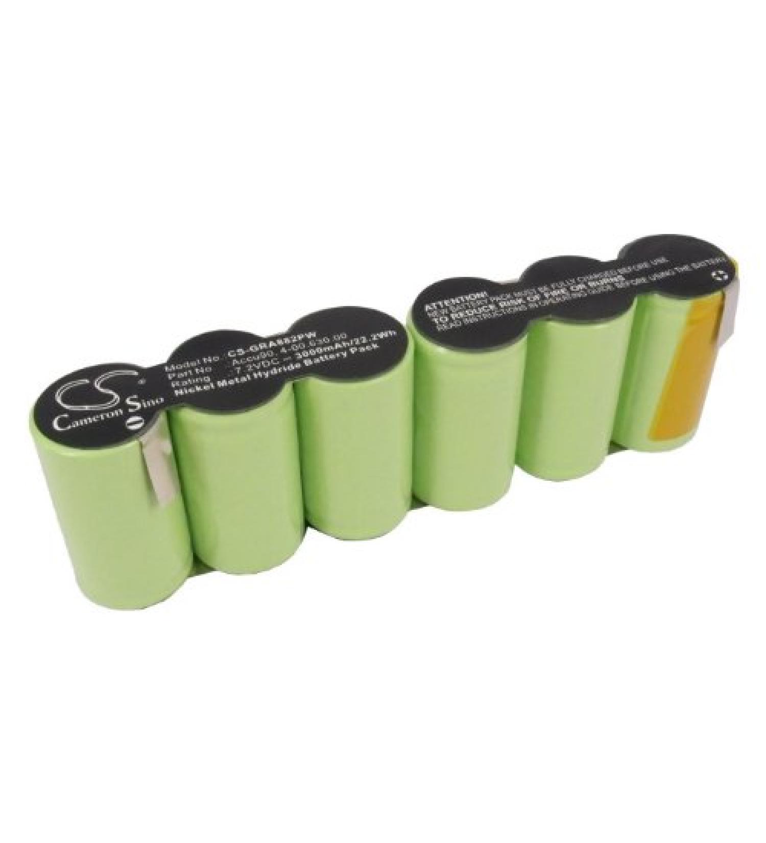 7.2V High-Performance Replacement Battery for 8804 8820 Rasenschere Gartenschere | Accu90 4-00.630.00 | 3000mAh | Fast International Shipping - Buy Online on GoSupps.com