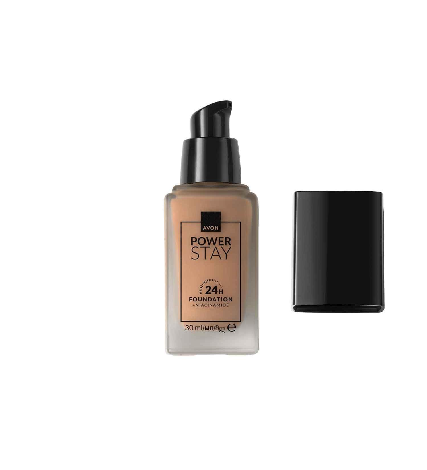 Avon Power Stay 24-Hour Foundation Honey Beige Comfortable & Durable Blanket That Won't Fade Or Drip 30ml - Buy Online on GoSupps.com