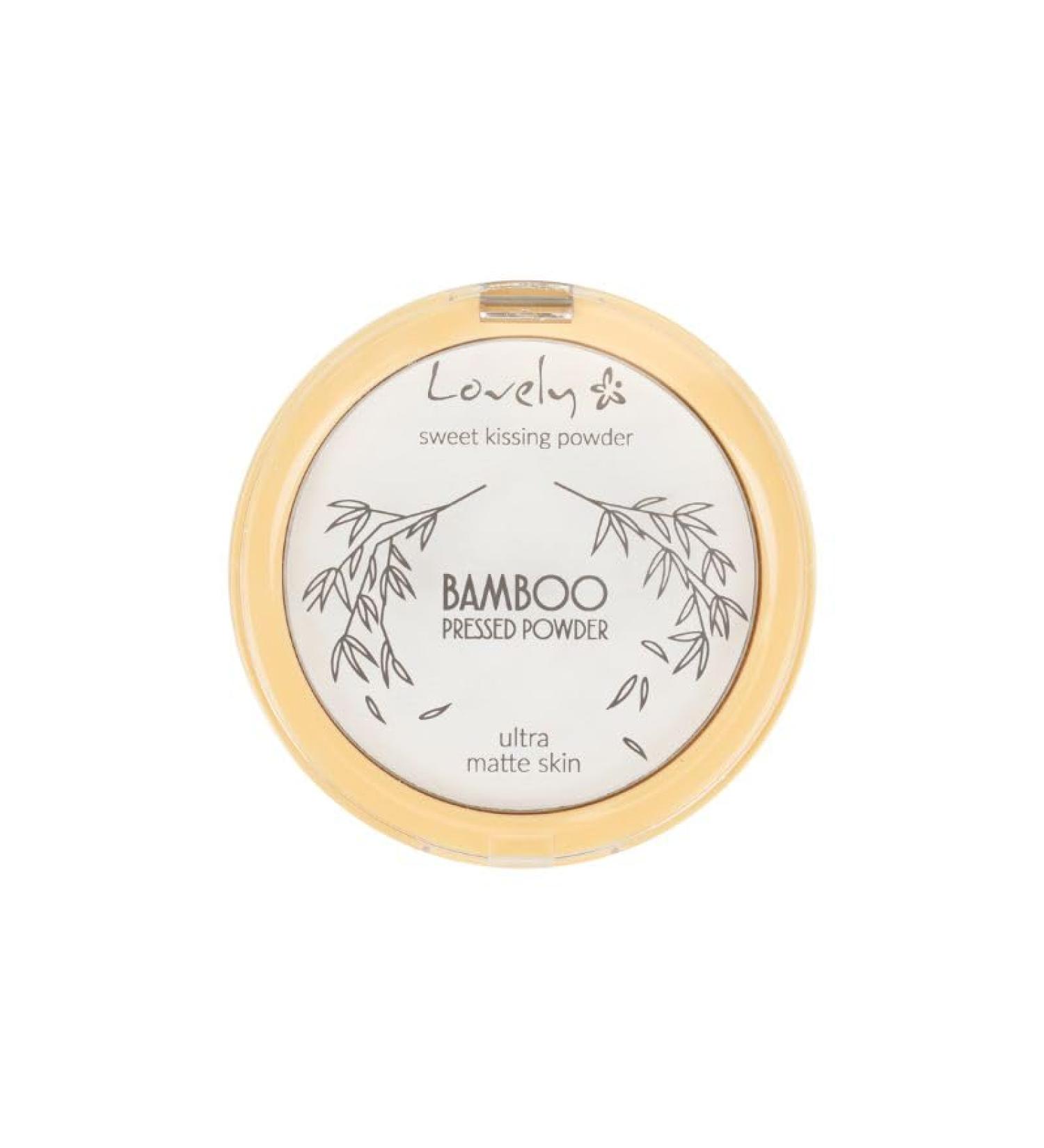 Lovely Makeup Lovely Poudre compacte bambou pressed powder