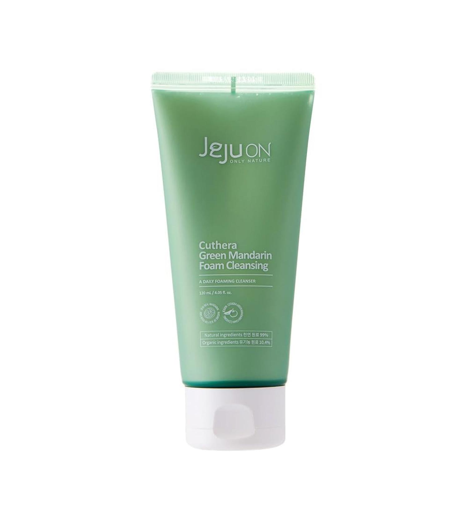 Buy Cuthera Green Mandarin Korea Cleansing Foam 4.05 Fl Oz - Vegan Natural Skincare Hydrating Face Wash Makeup Remover Moisturizing & Calming Exfoliation International Shipping Available - Buy Online on GoSupps.com