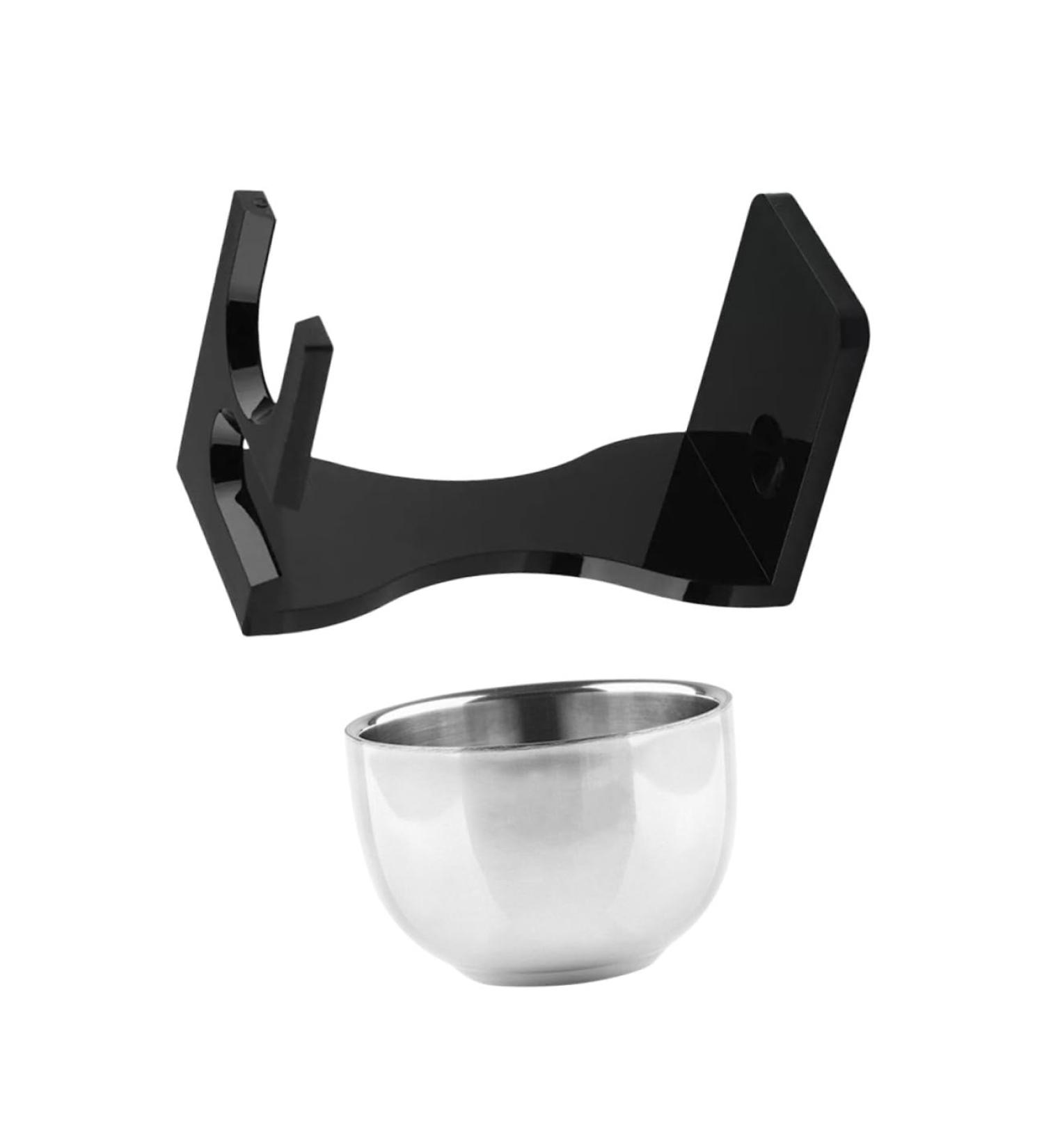 Minkissy Shaving Set with Bowl & Cream | Perfect Gift for Men - Stainless Steel Razor Holder & Rack - Buy Online on GoSupps.com