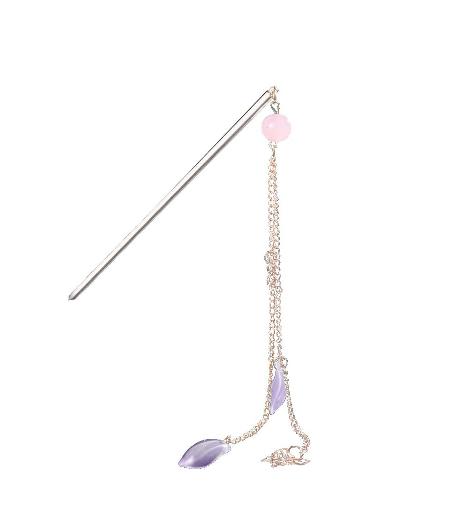 URFEDA Long Tassel Hair Stick Chinese Flower Hair Sticks Shiny Rhinestone Vintage Hair Sticks Metal Fashion Chinese Hair Stick Hair Accessories for Decorative Hair Solid Hairstyle for Women Girls - Buy Online on GoSupps.com
