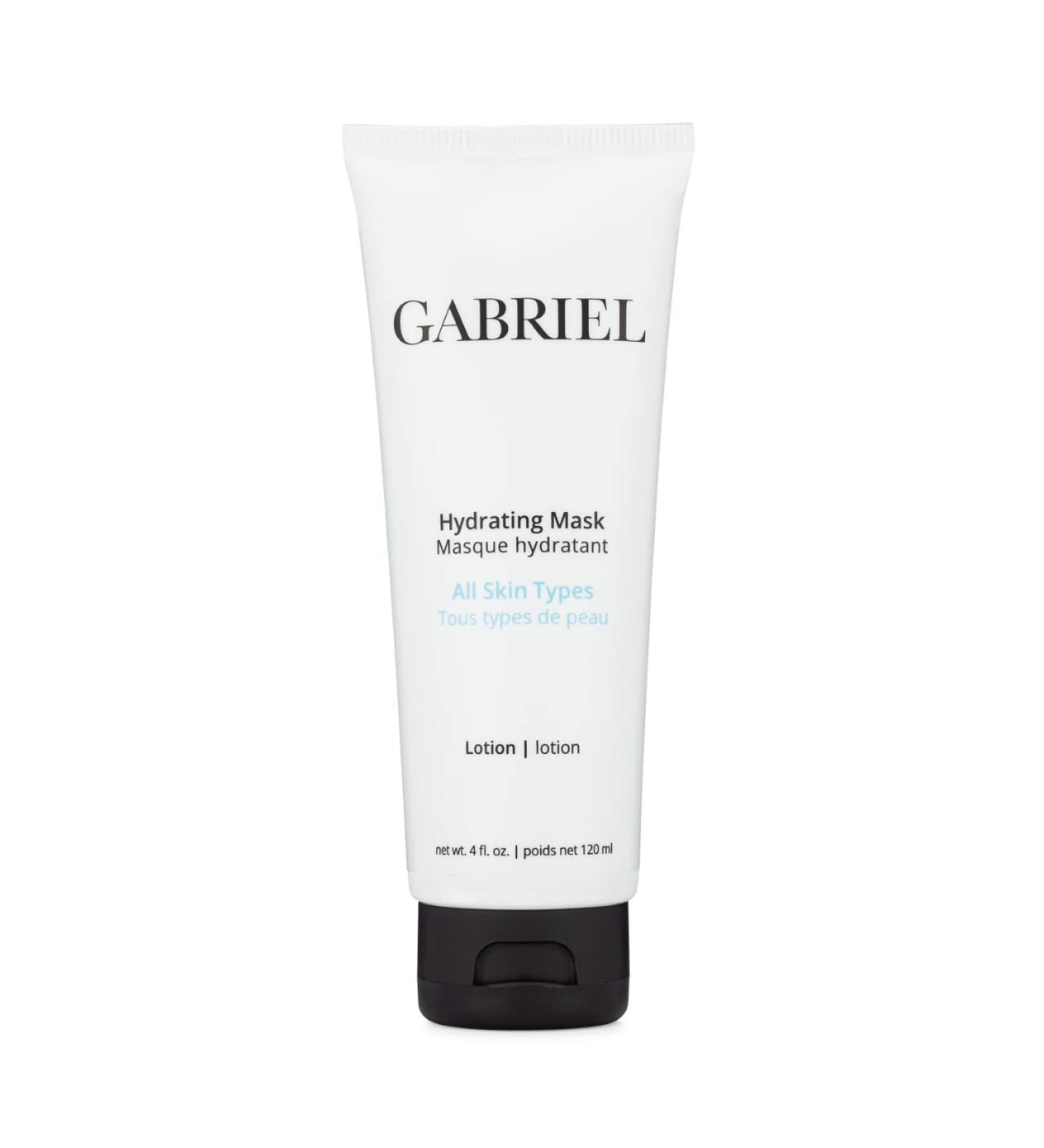 Gabriel Hydrating Mask 4oz.Natural Paraben Free Vegan Cruelty-free Non GMO Blend of blue green algae amino acids plant extracts blended to provide hydration and resiliency.