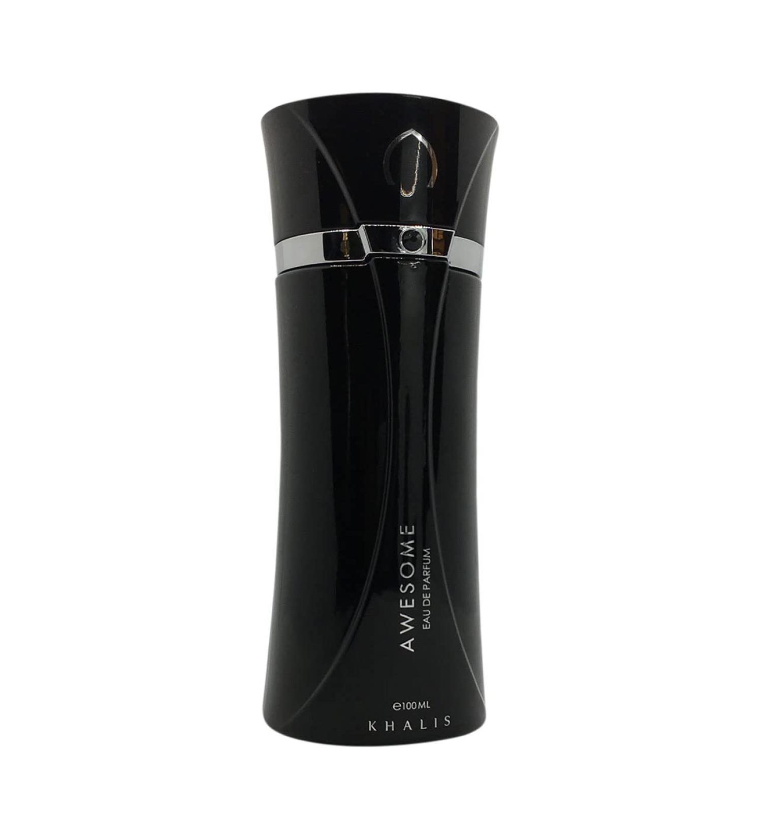 KHALIS AWESOME for Men an Oriental Woody Cologne with Lemon Sage Cardamom Cinnamon Rosewood Amber and Patchouli 3.4 oz - Buy Online on GoSupps.com