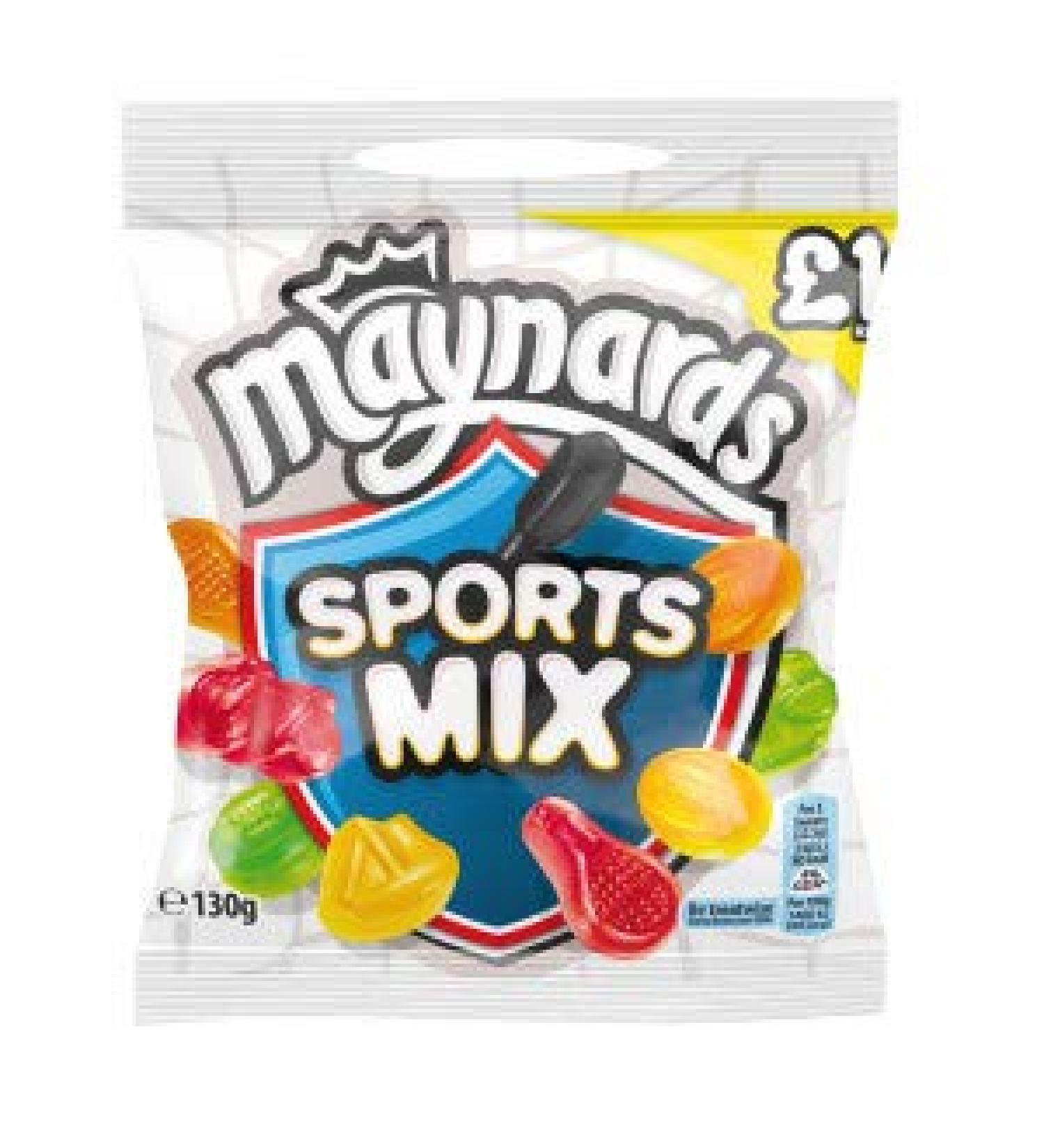Maynard Sports Mix 130g (Pack of 12)
