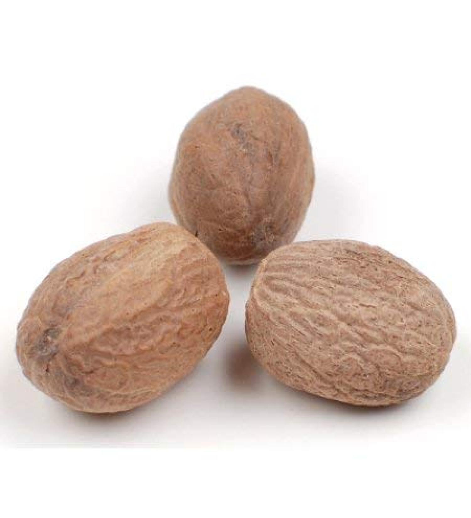 Thimble's 200g - Whole Indian Organic Nutmeg Seeds for Baking Seasoning Spices Myristica Fragrances