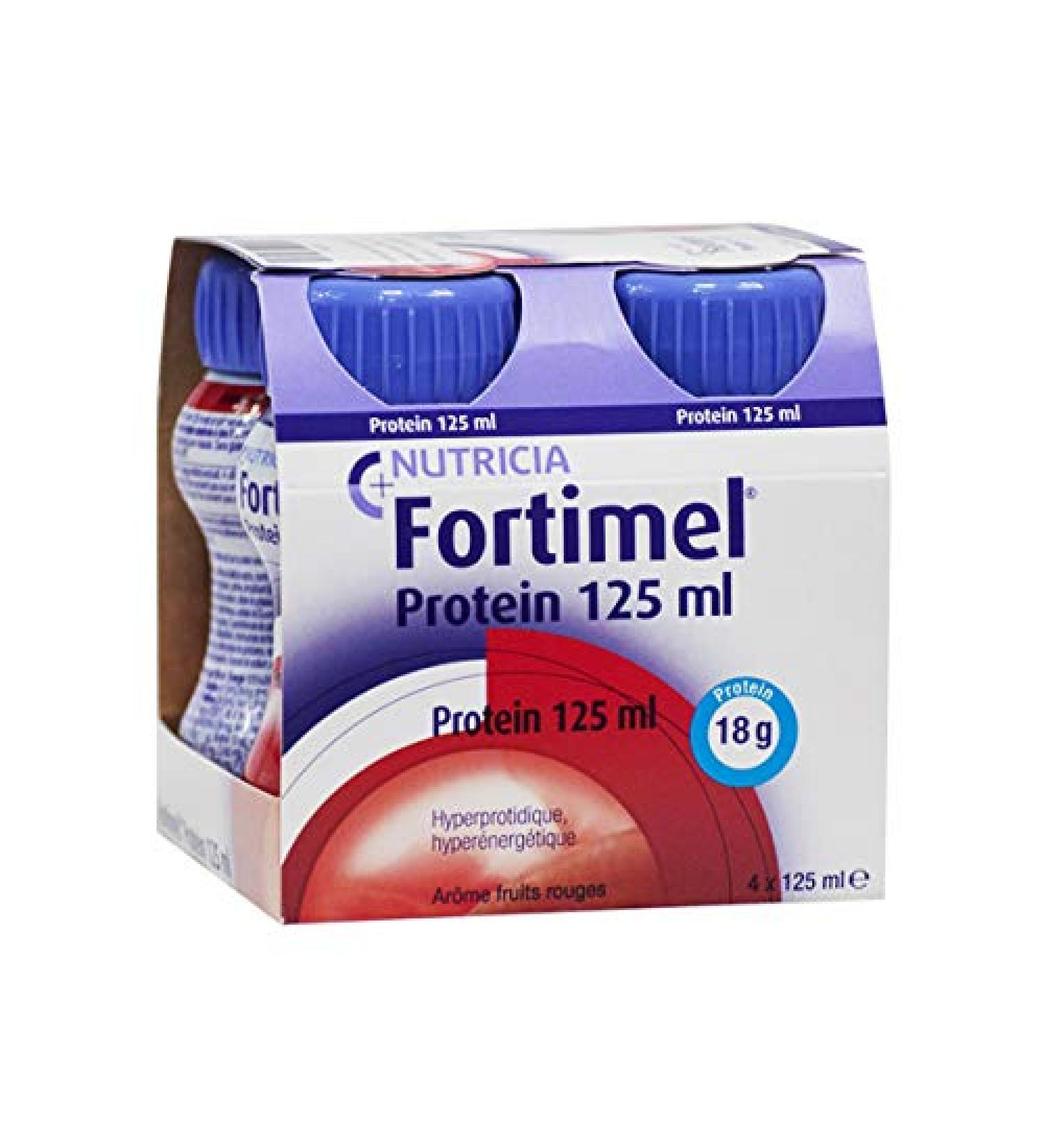 Nutricia Fortimel Protein Ar me Fruits Rouges 4 x 125ml