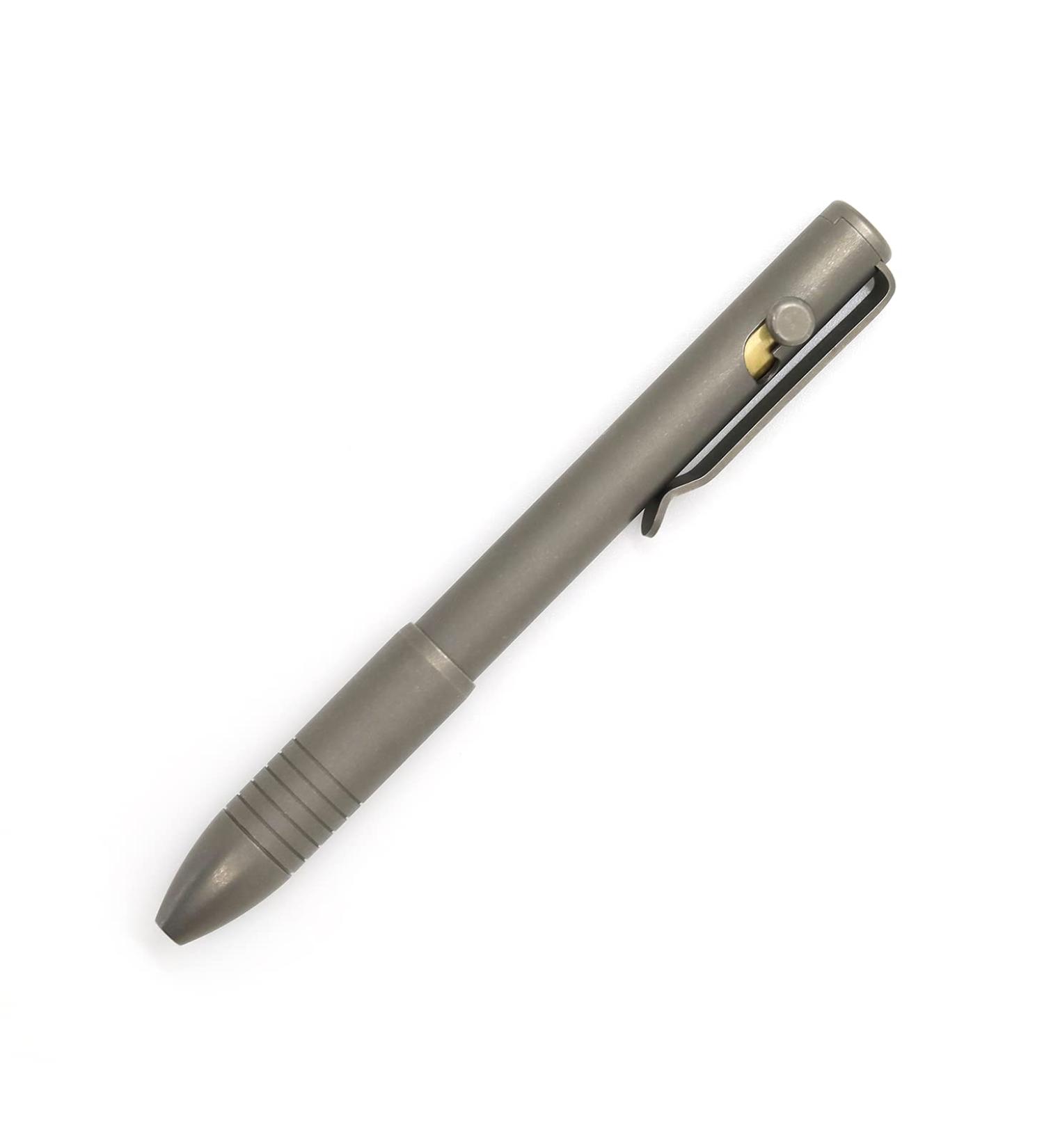 BIG IDEA DESIGN Bolt Action Pen - Titanium Stonewashed - Buy Online on GoSupps.com