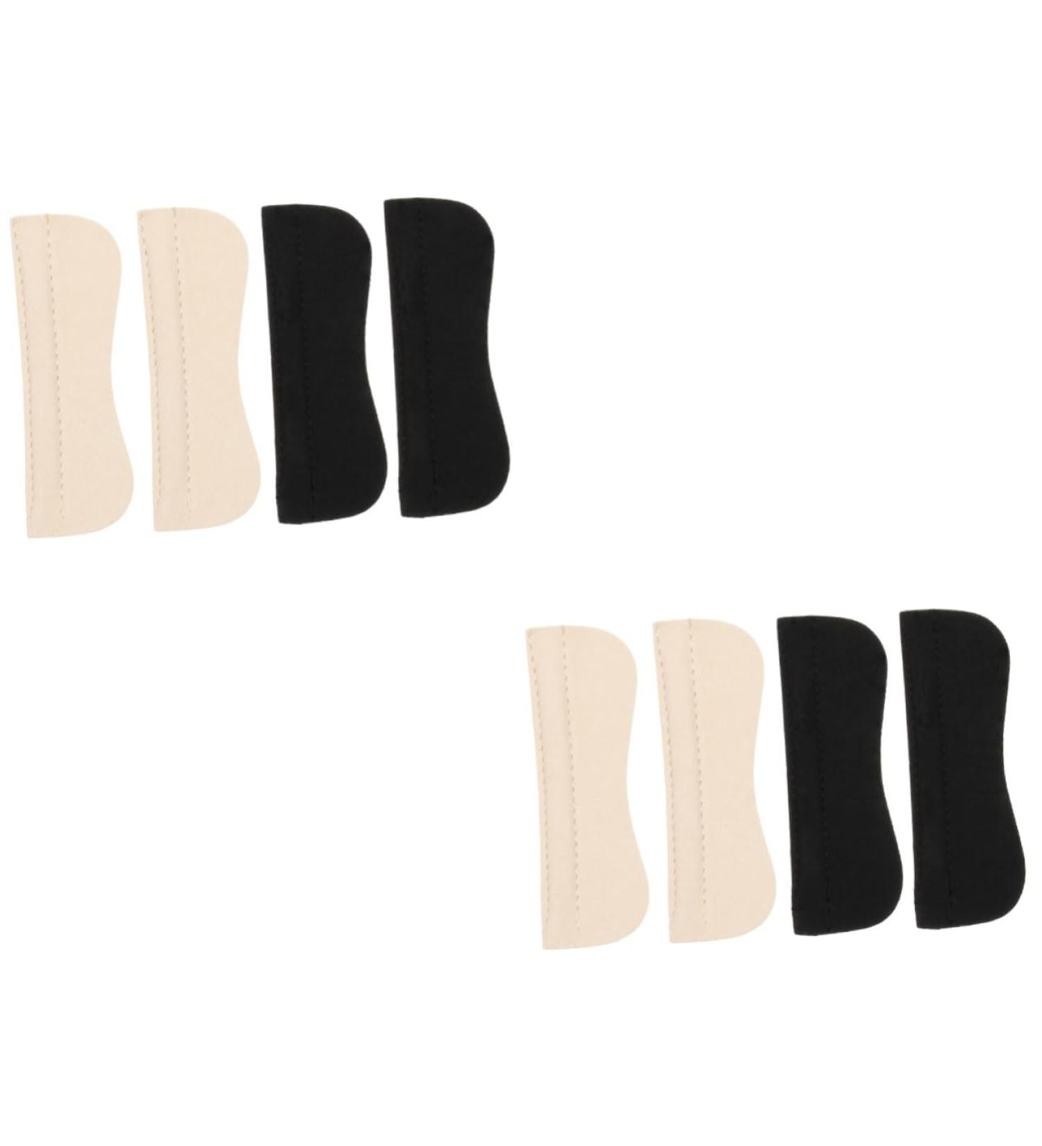 NOLITOY Leather Insole High Heel Inserts - 4 Pairs of Comfort Liner Pads for Men & Women - Foot Care Solutions for Oversized Heels - Buy Online on GoSupps.com