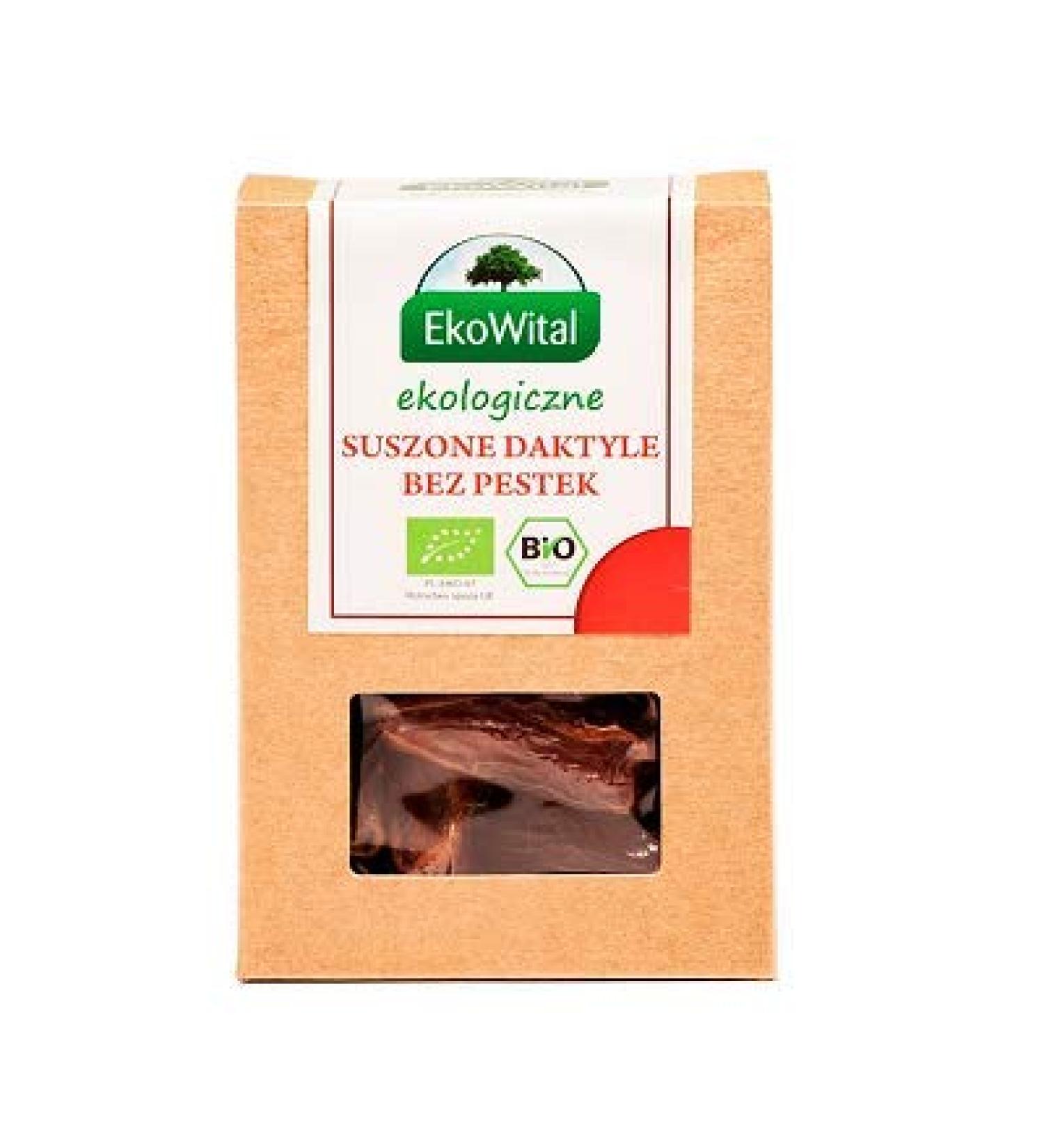 EKOWITAL Organic seedless dried dates 150g EkoWital