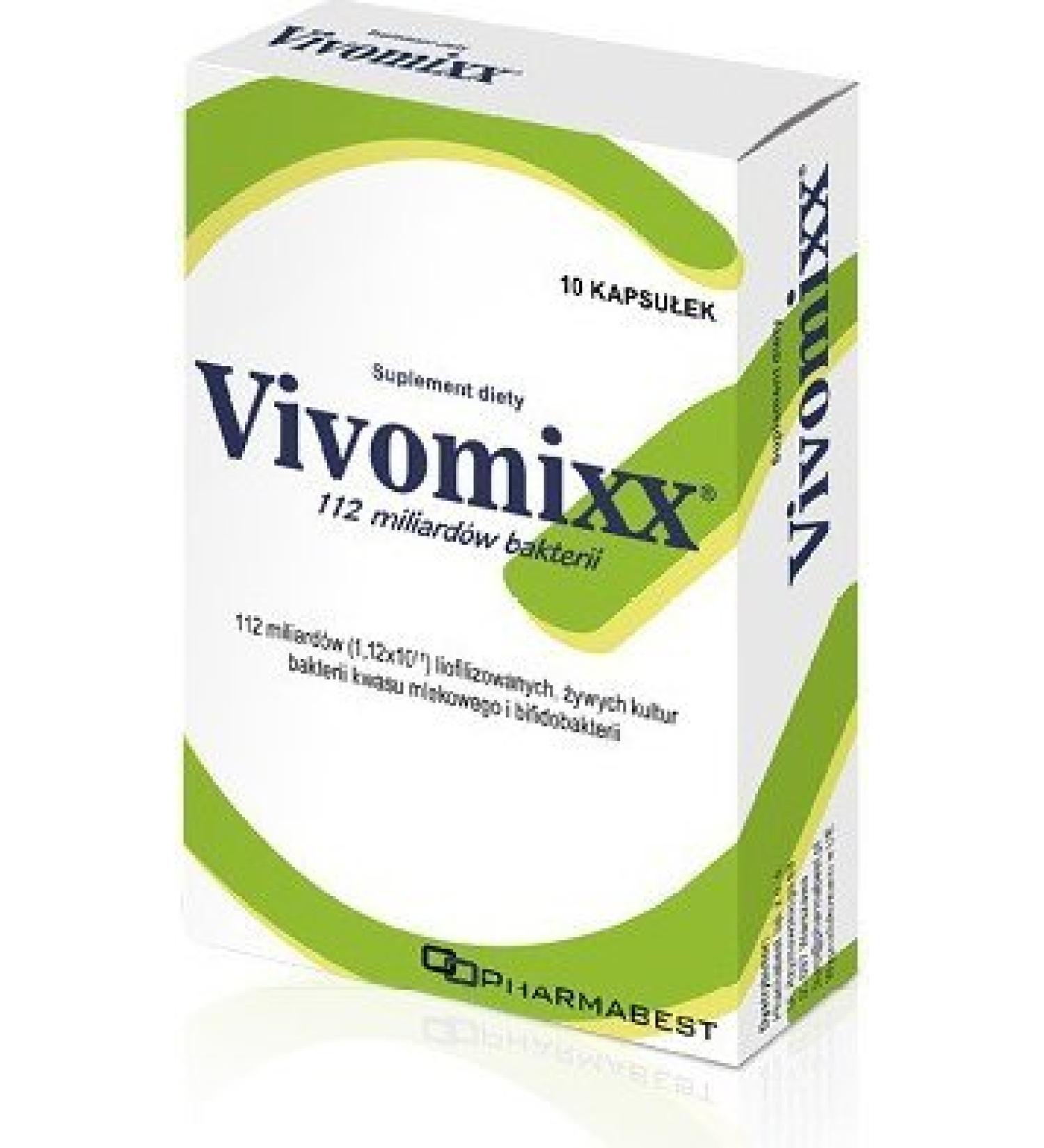 Vivomixx 112 billion 10 capsules Pharmabest