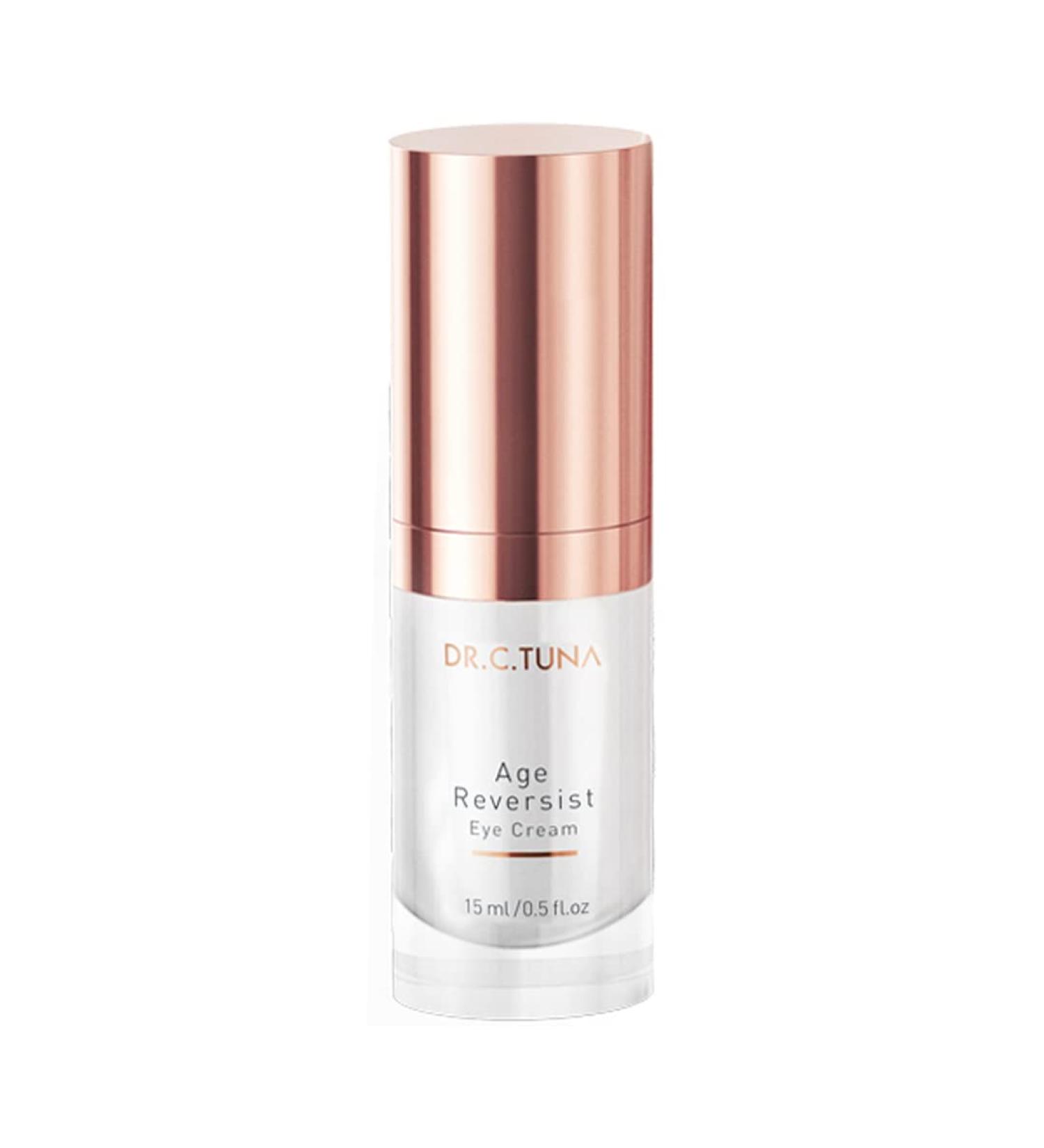 Dr. C. Tuna Age Reversist Eye Cream - Reduces Under Eye Bags, Wrinkles, Dark Circles - Daily Moisturizer Wrinkle Cream - 0.5 fl. oz - Buy Online on GoSupps.com