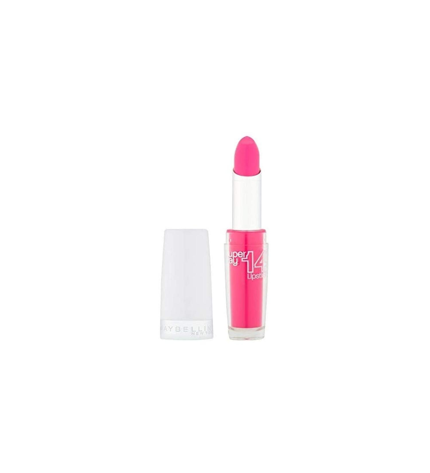 Maybelline Super Stay Lipstick 160 Infinitely Fuchsia | Long-Lasting 14 Hours of Brilliant Color Shine - International Shipping Available - Buy Online on GoSupps.com