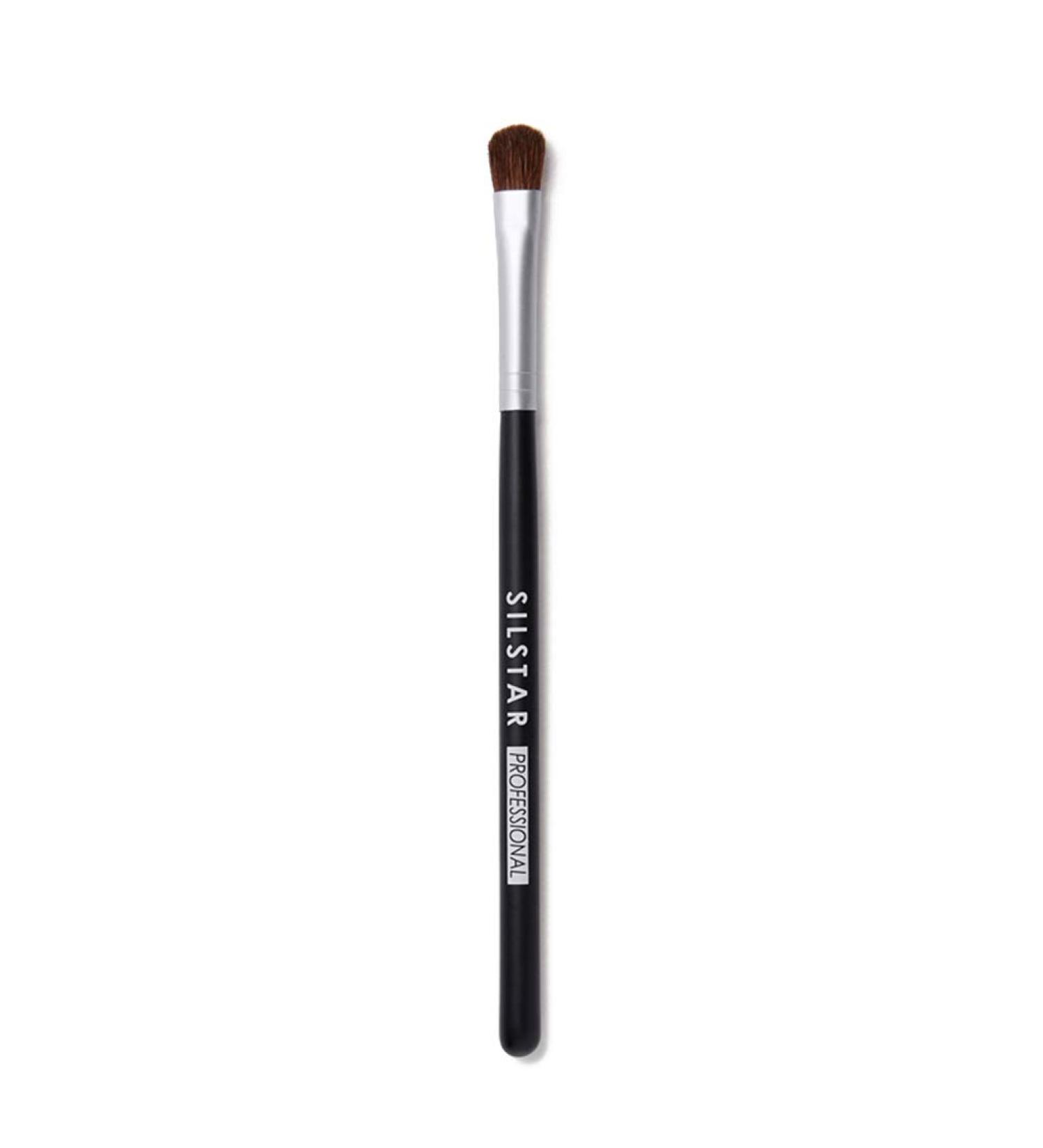 SILSTAR Professional Small Shadow Brush - Cruelty-Free Pony Hair Eye Brush for Flawless Makeup Application | Natural Birch Wooden Handle | Made in Korea - SPB015 - Buy Online on GoSupps.com