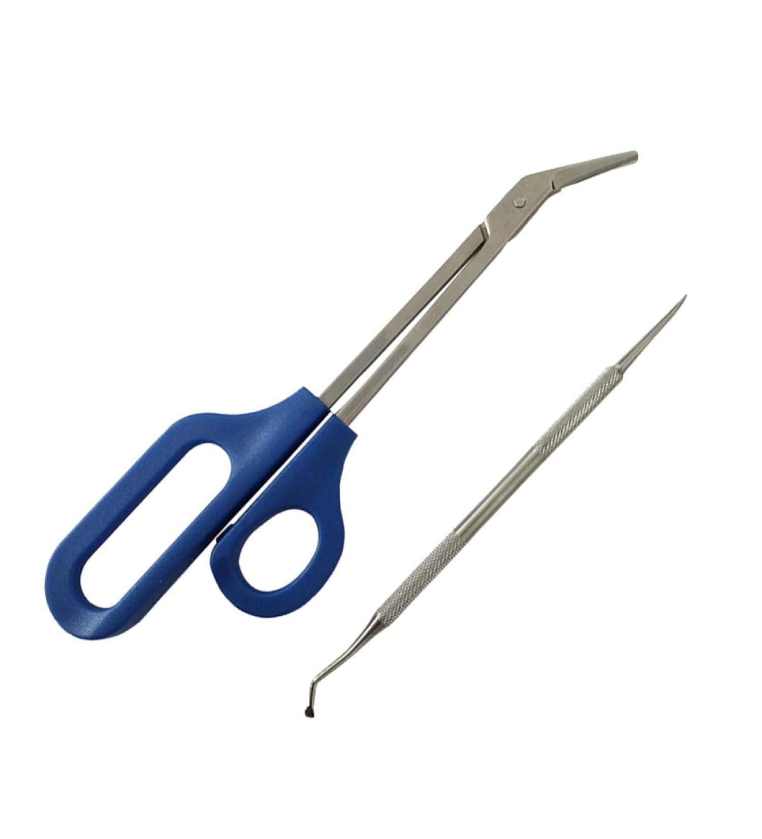 Ipetboom 1 Set Nail Trimmer Daily Life Best Drill Bits for Stainless Steel Silver Color Nail File Manicure Kit Everyday Dal for a Friend Nail Kits Nail Set Long Handle Pregnant Woman 20x5.5cm Silver - Buy Online on GoSupps.com