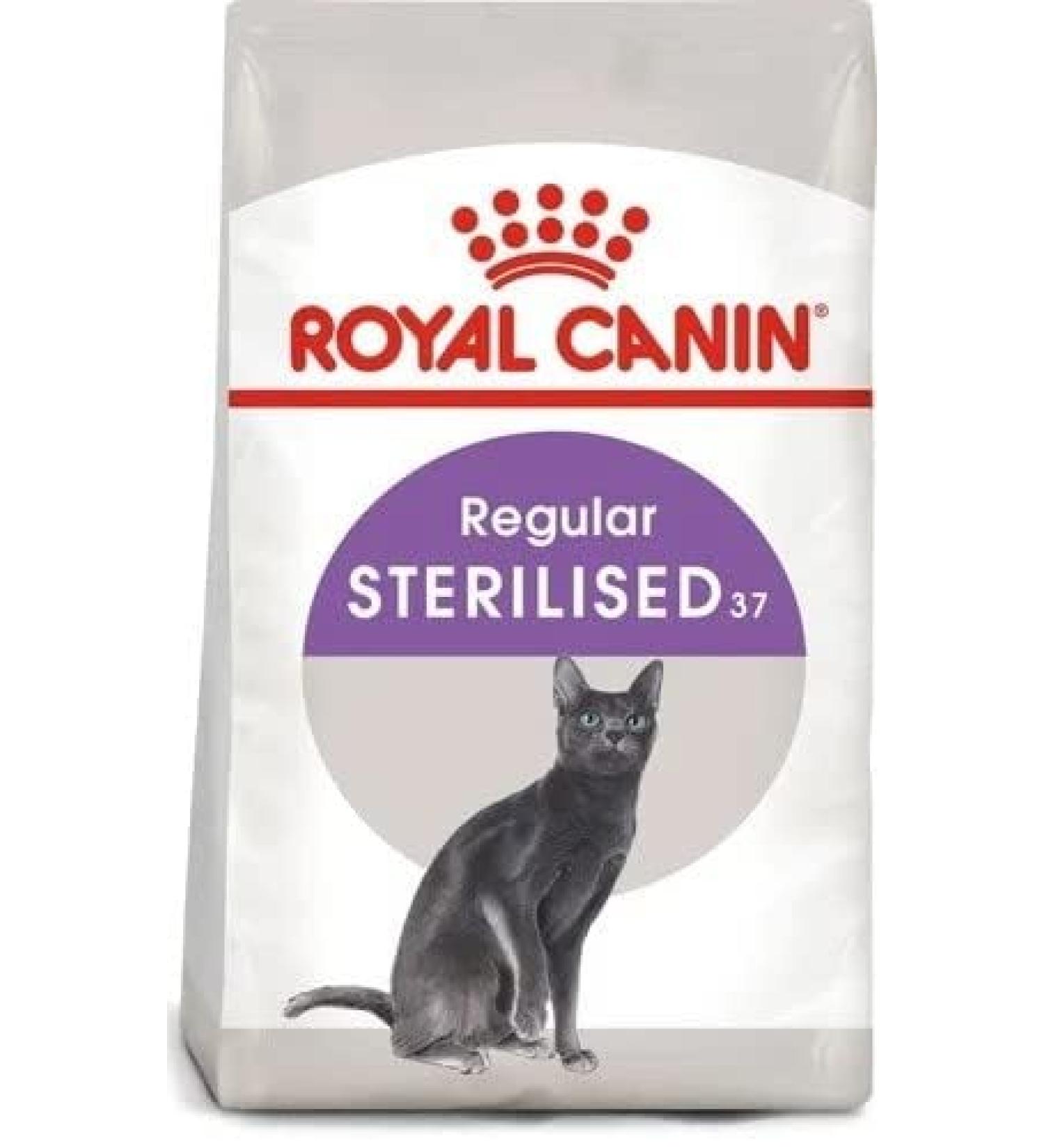 Royal Canin Sterilised Complete Adult Dry Cat Food 4kg - Buy Online on GoSupps.com