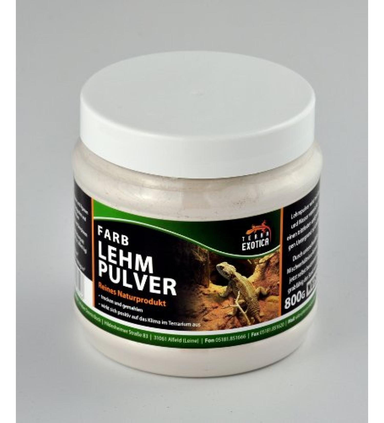Terra Exotica clay powder - white 800 g in can