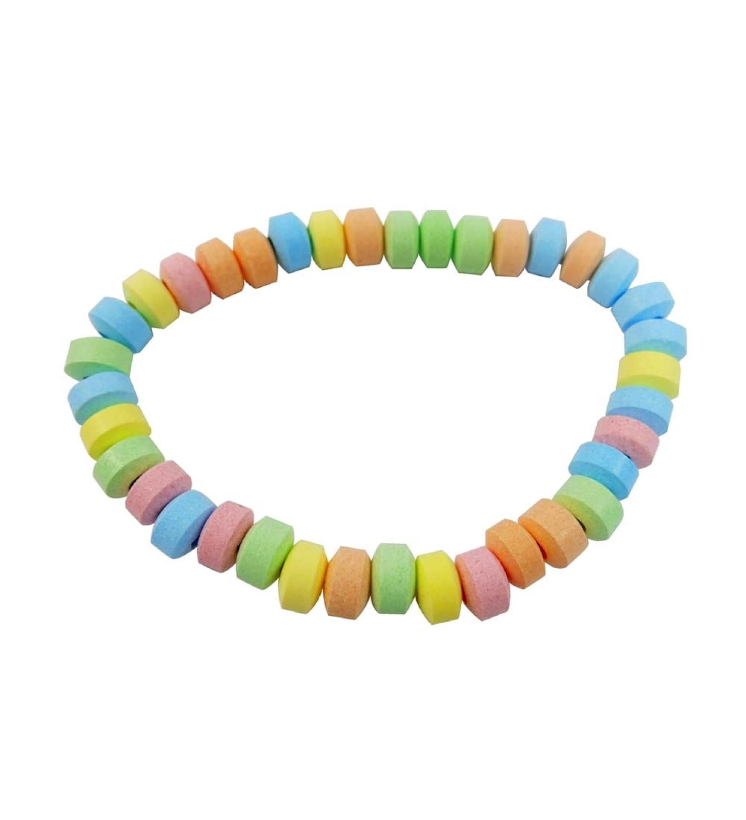 Candy Necklaces Boiled Sweets - 20 Candy Necklaces - Fruit Flavour Sweets - Buy Online on GoSupps.com