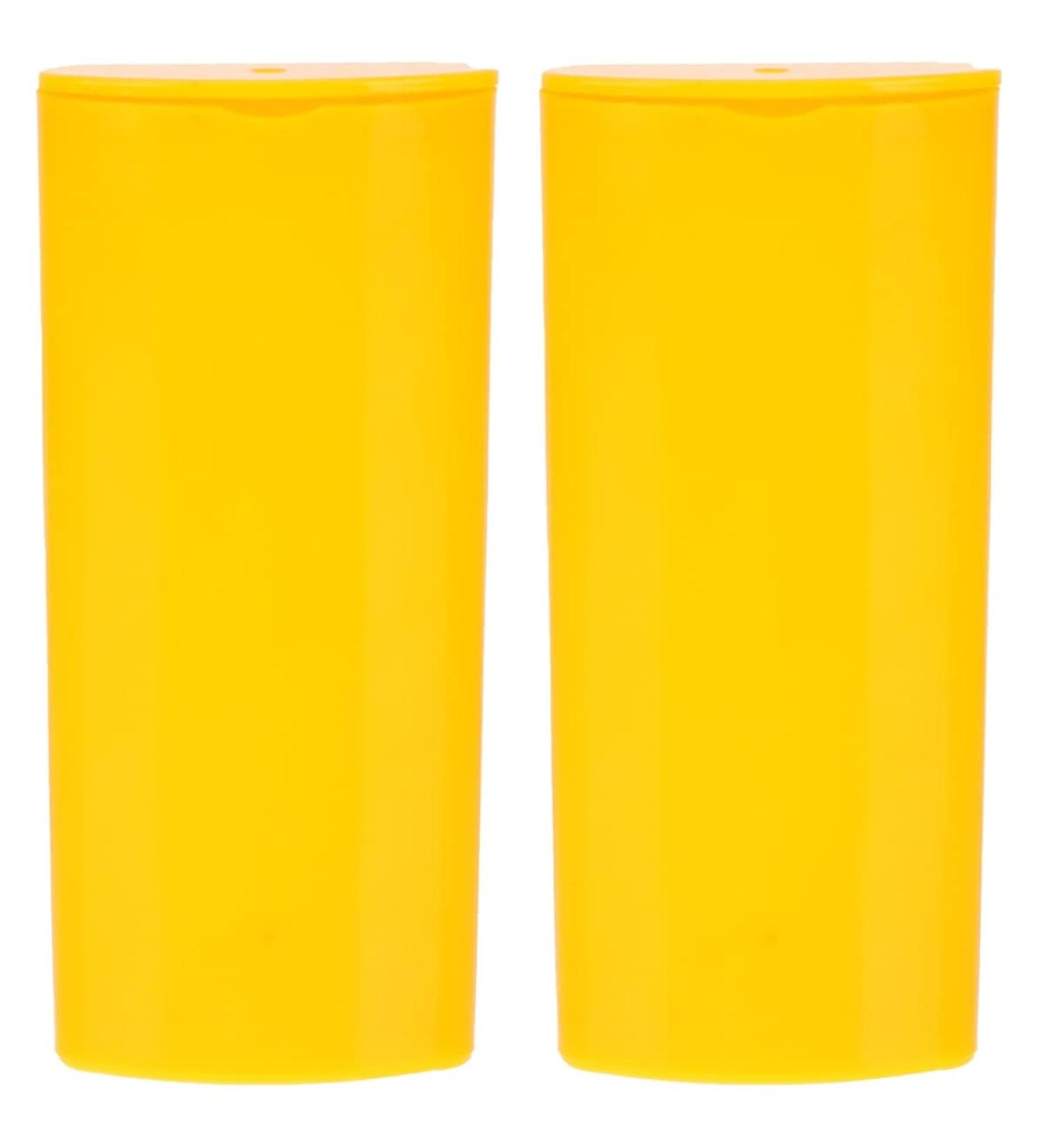 Beaupretty Mini Razor Set - 2 Pieces Disposable Safety Razors in Orange for Waste Storage & Recycling | Durable Plastic Holder 9x3.5cm - Buy Online on GoSupps.com