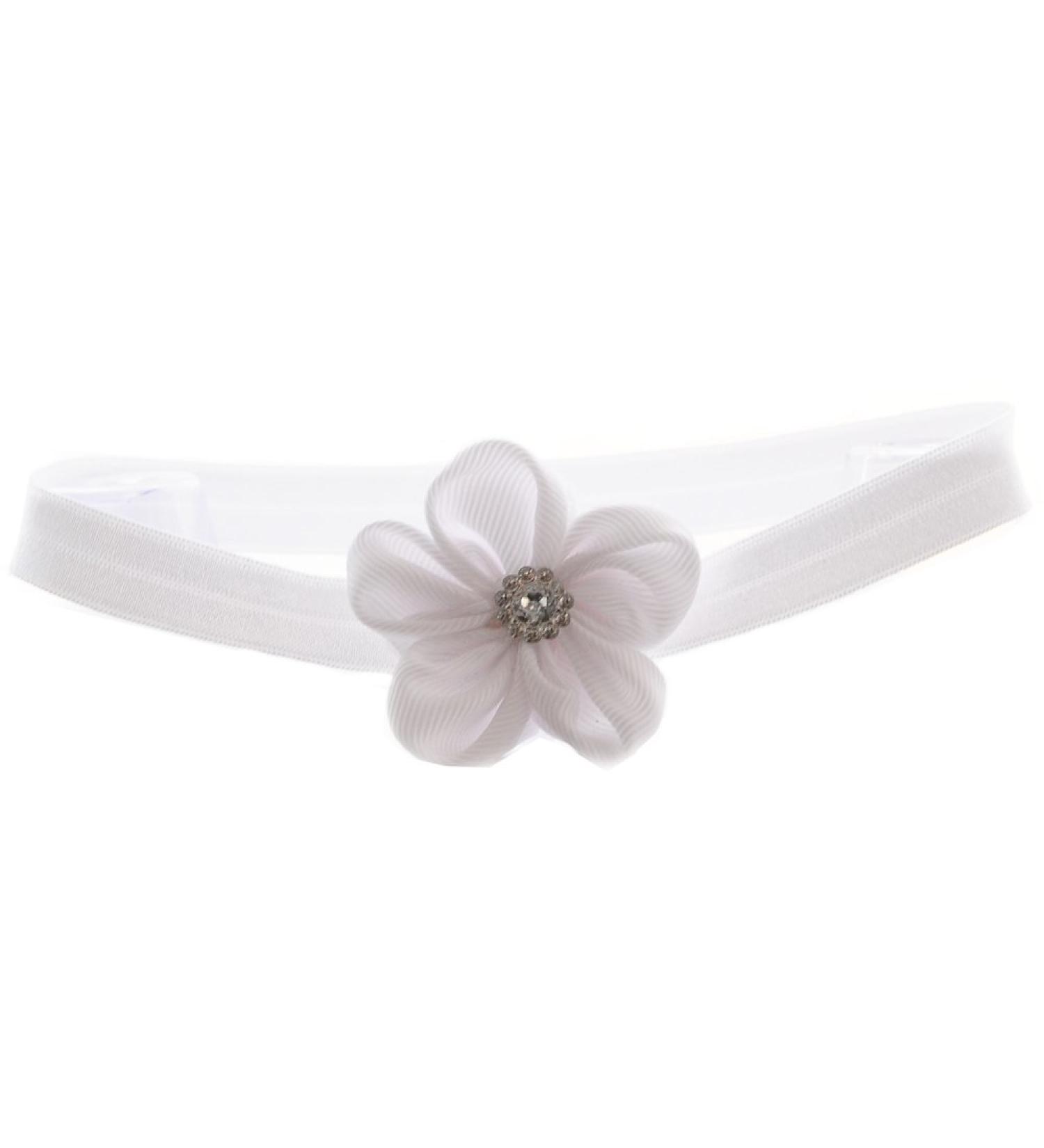 La Bortini Baby & Children Hairband from 0M Headband Headband Band Baptism White Headdress