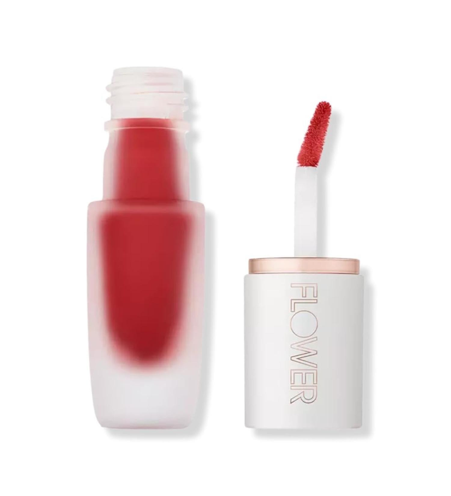 FLOWER BEAUTY Perfect Pout Lip Color by Drew Barrymore | Soft Matte Liquid Lipstick - Comfortable & Lightweight - International Shipping Available - Buy Online on GoSupps.com