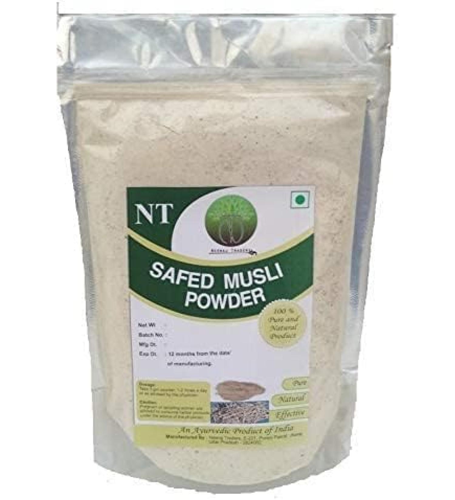 REVAWhite Musli Wortelpoeder Chlorophytum Borivilianum churna 100 Gm