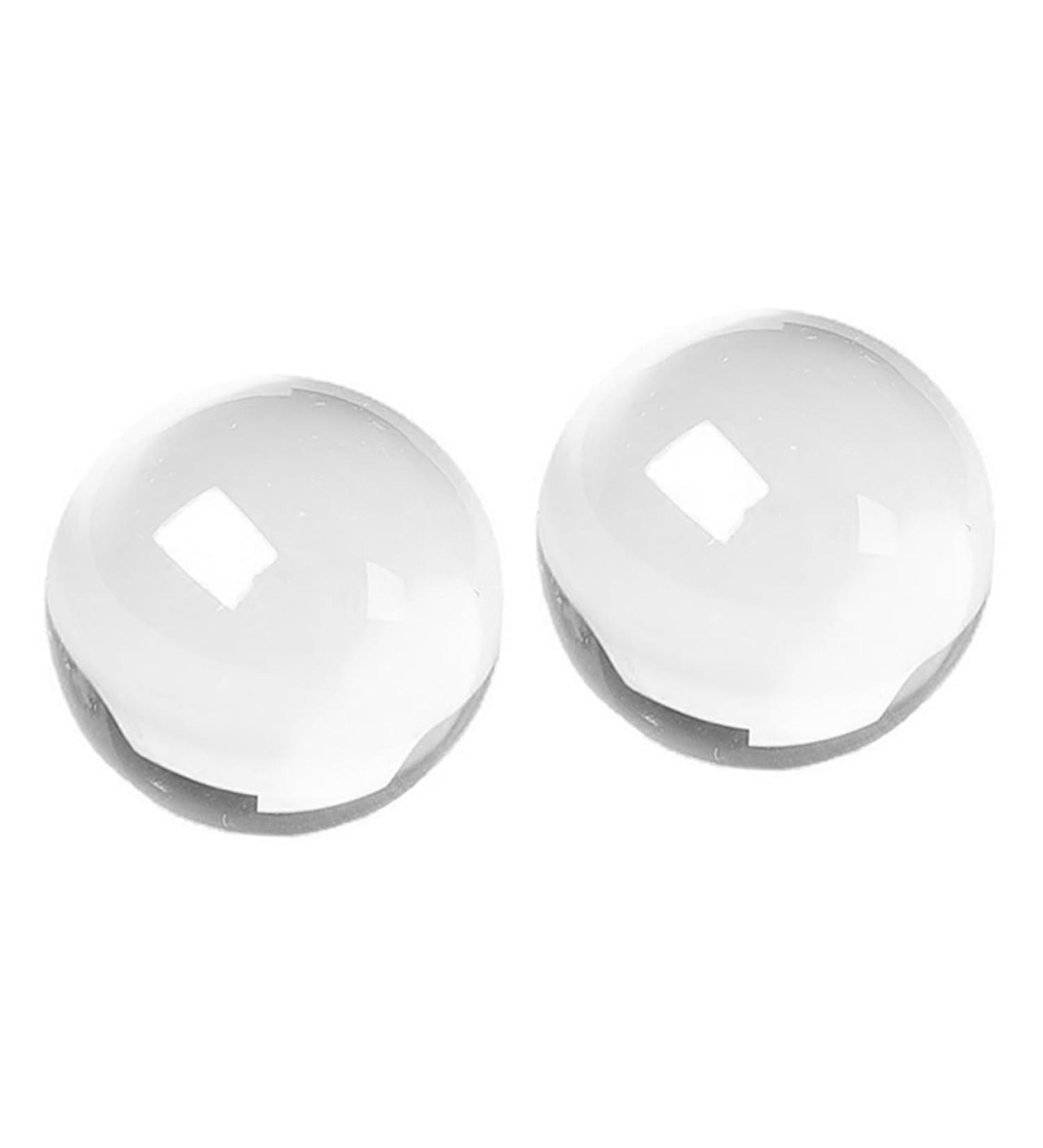 Tovinanna 2-Pack Crystal Fitness Balls - Reusable Metal Balls for Hamster Cages & Exercise | Stylish Storage Baskets - Buy Online on GoSupps.com