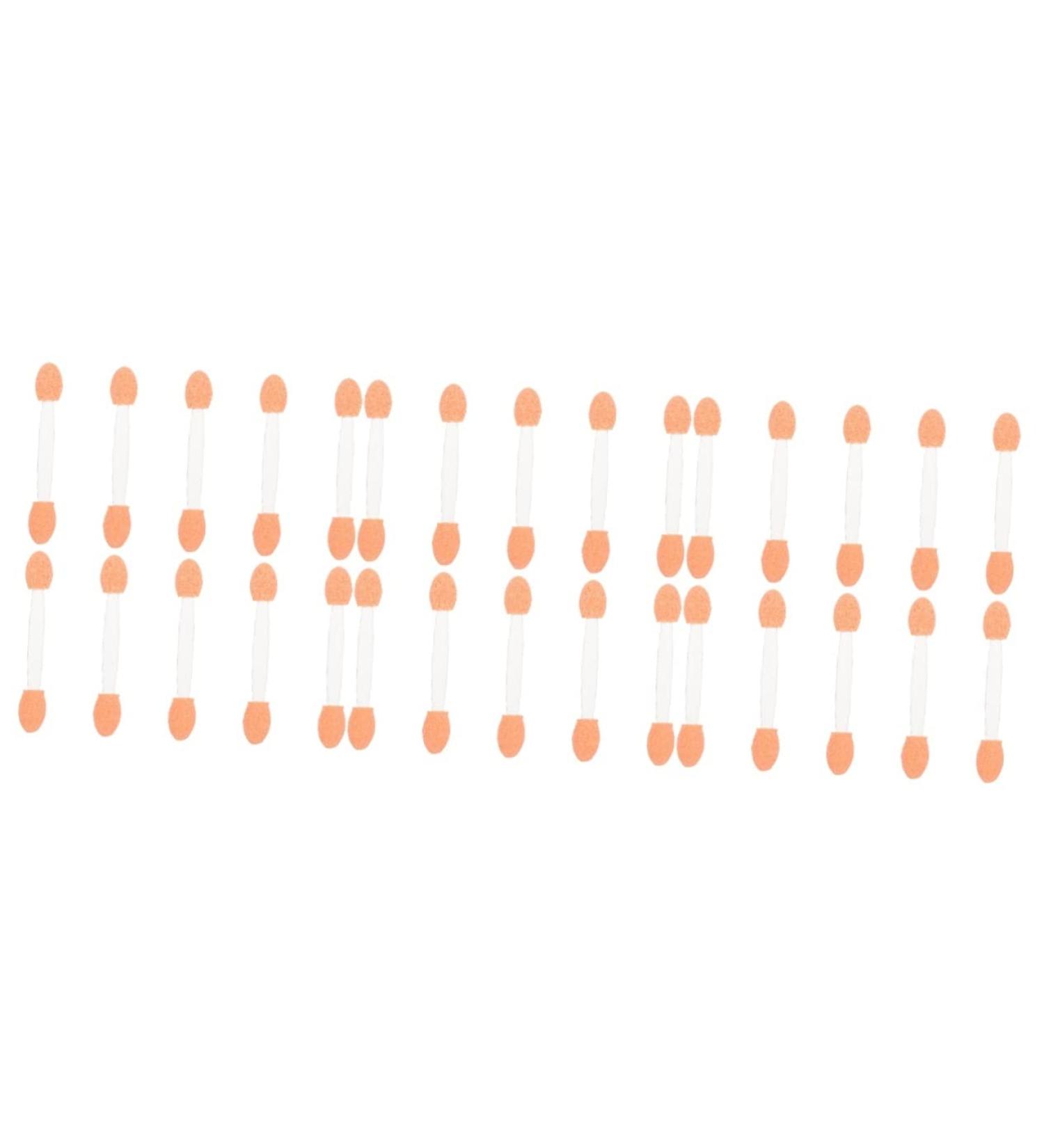 Beavorty 300 Pcs Double Ended Eyeshadow Brush Oval Makeup Makeup Eyeshadow Face Sponge for Makeup Eyeshadow Applicator Brush Sponge Eyeshadow Stick Disposable Eyeshadow Applicator - Buy Online on GoSupps.com