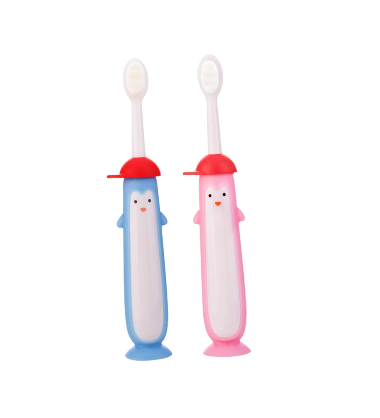 Beaupretty 2pcs Toddler Toothbrush Set - Safe Manual Children Supplies & Accessories for Kids - Buy Online on GoSupps.com