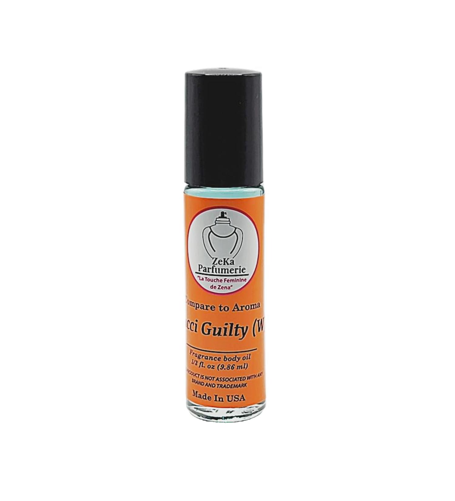 Gucci Guilty Inspired Fragrance Body Oil - Travel Size 1/3 oz Roll-On | Compare to Aroma - Buy Online on GoSupps.com