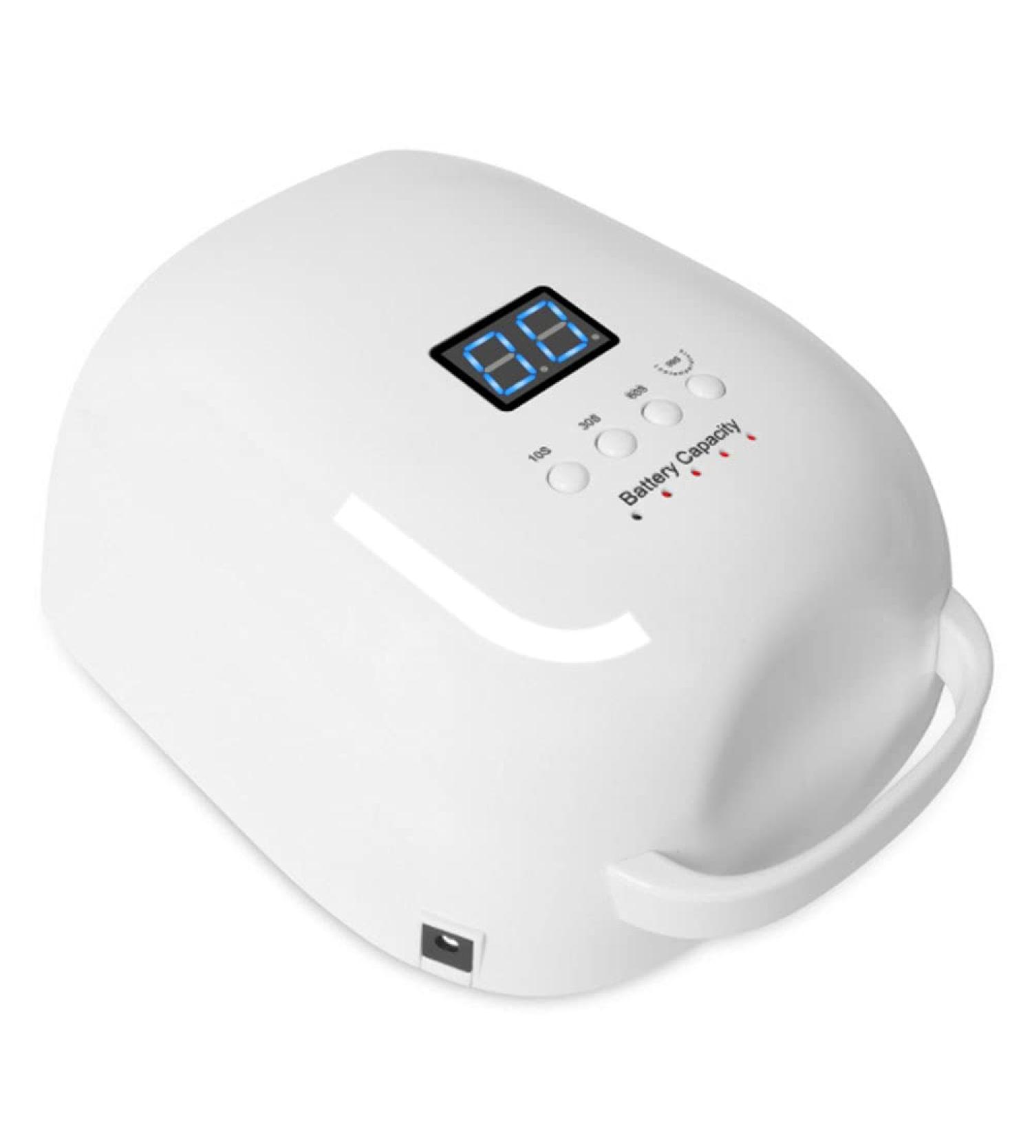 86W Rechargeable LED Gel Nail Lamp Cordless UV Nail Dryer 15600mAH Wireless Nail Polish Curing Lamp Professional Nail Art Manicure Tools - Buy Online on GoSupps.com