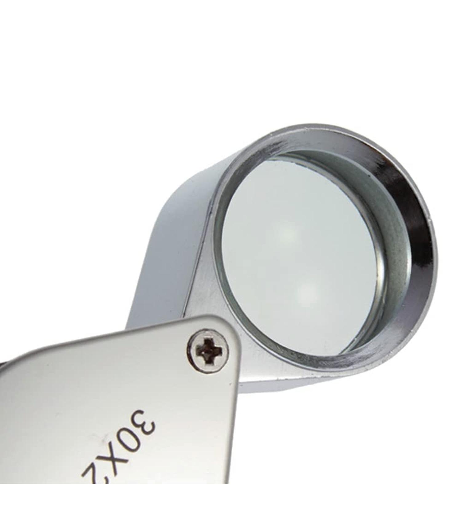 Magnifying Hot Mini 30X Glass Magnifying Magnifier Jeweler Eye Jewelry Loupe Loop 30 * 21mm Triplet Jewelers Eye Glass Good Times - Buy Online on GoSupps.com