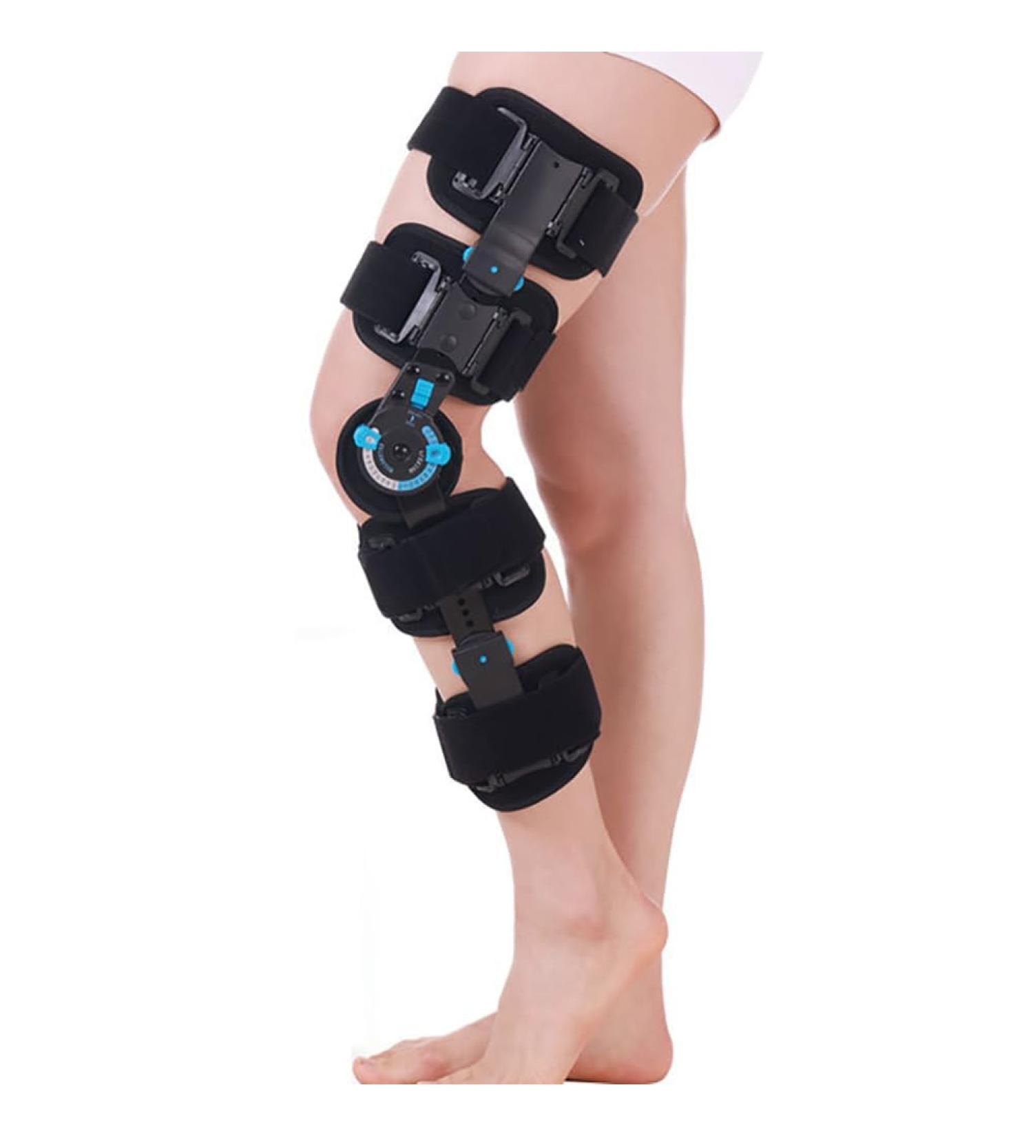 Stabilization Knee Joint Brace Knee Joint Fixation Bracket Precision Chuck Design Angle -10 To 120 Adjustable Aluminum Alloy Bracket Non-slip Liner For Joint Pain Sports - Buy Online on GoSupps.com