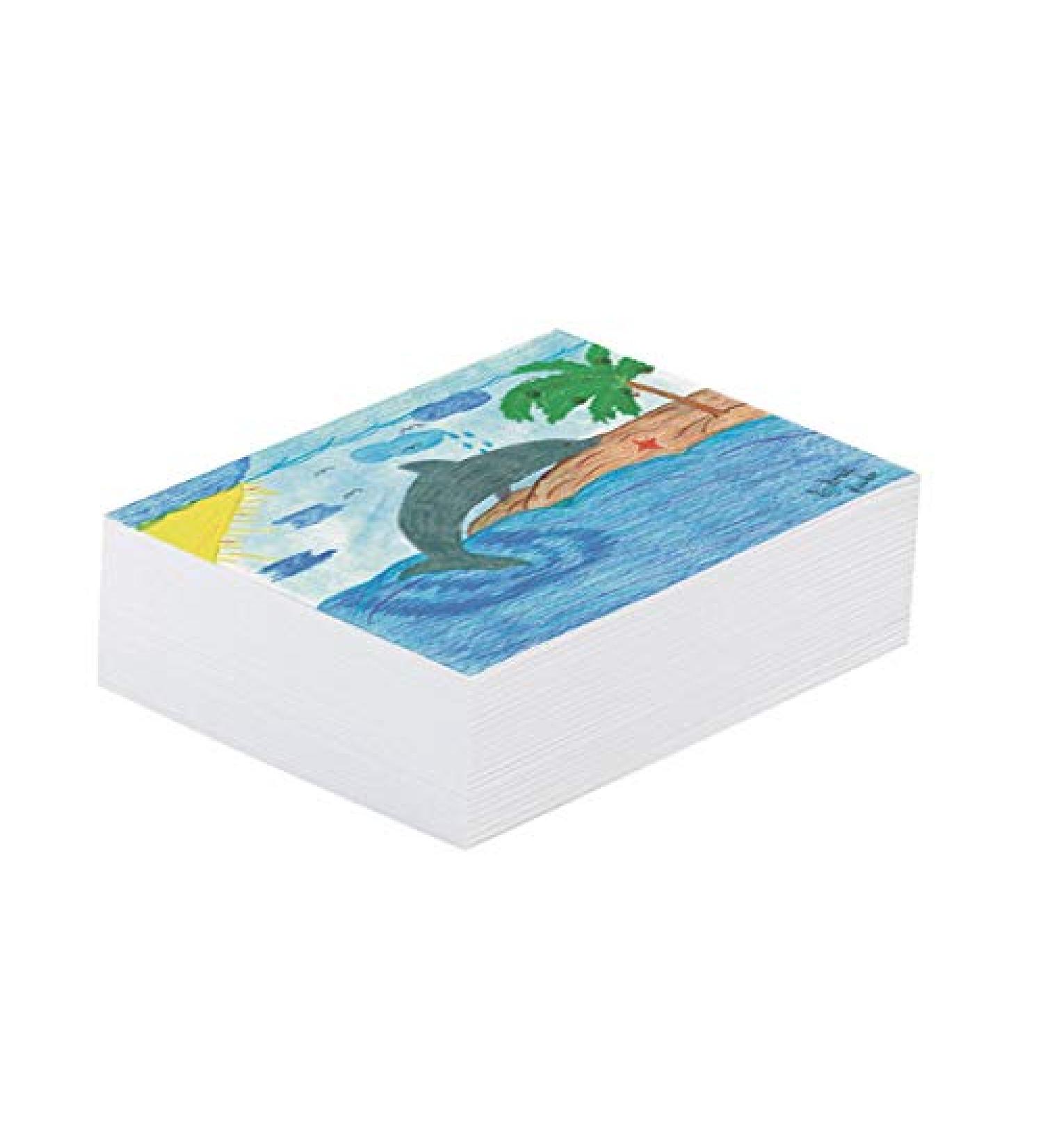 Pacon Newsprint Paper,8-1/2", 500 Sheet Pack, White 8.5" x 11"