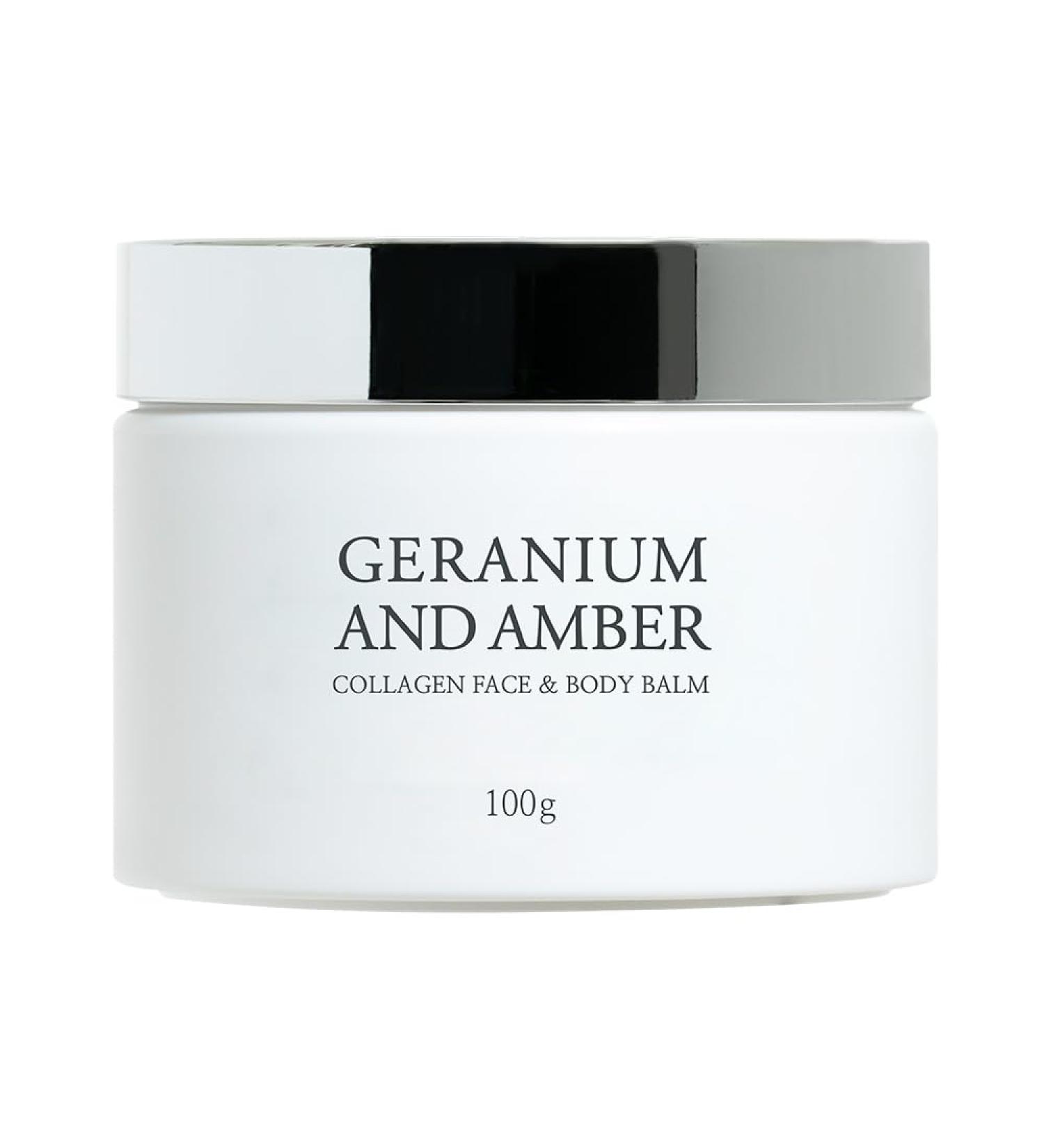 Shop GERANIUM AND AMBER Collagen Body Balm | Nourish and Revitalize | International Shipping Available - Buy Online on GoSupps.com