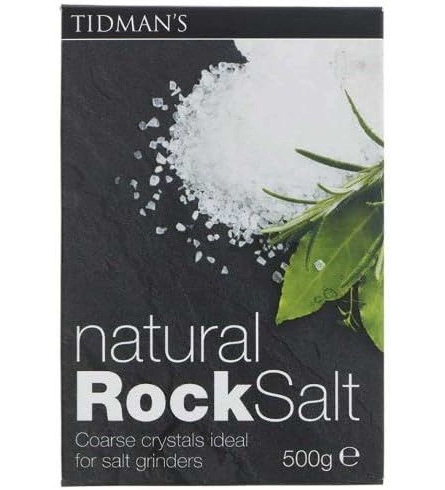 Tidmans Rock Salt 500gm (Pack of 24)