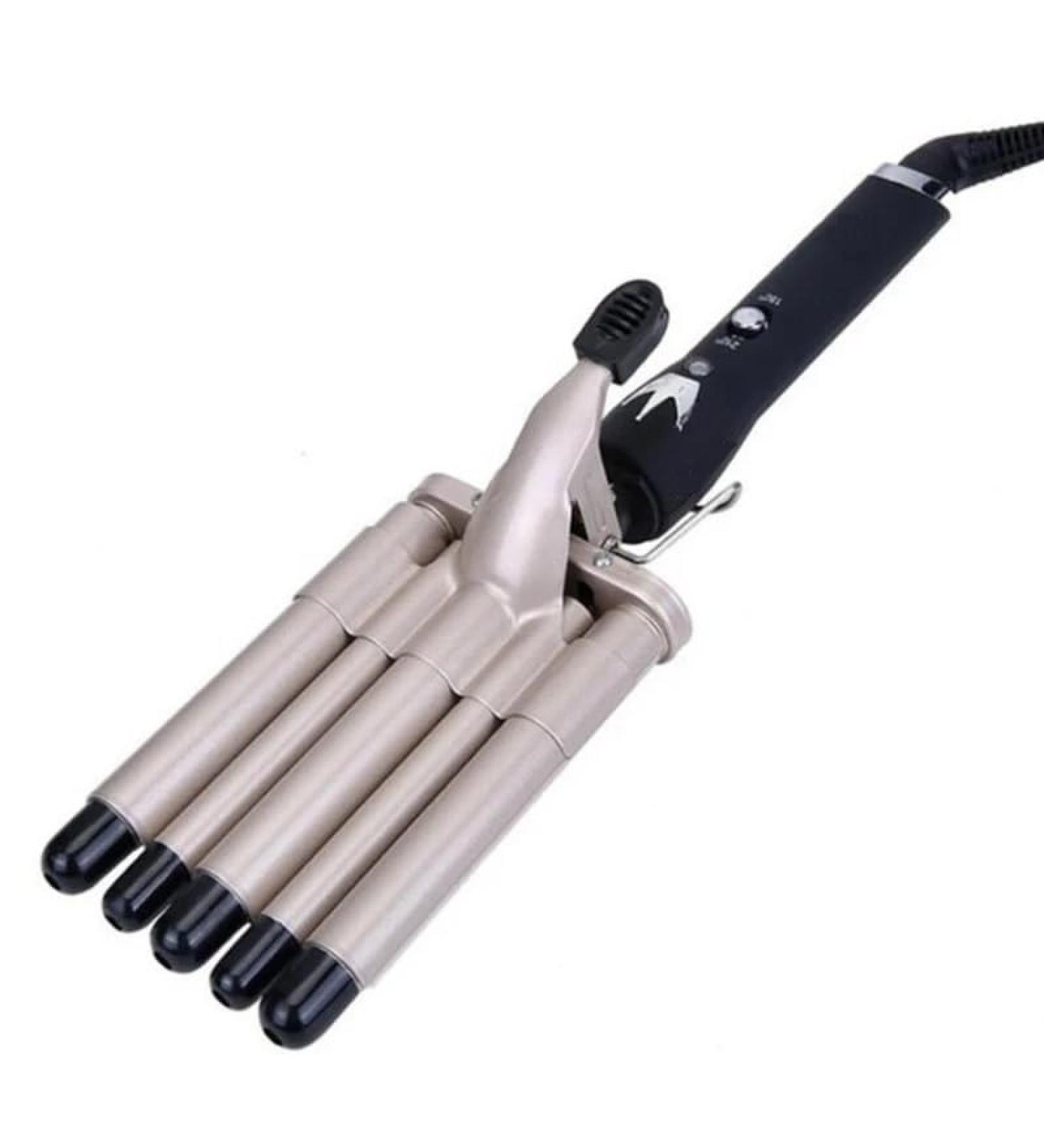 Effortless Hair Curler - Create Perfect Curls with 5 Barrels | International Shipping Available - Buy Online on GoSupps.com