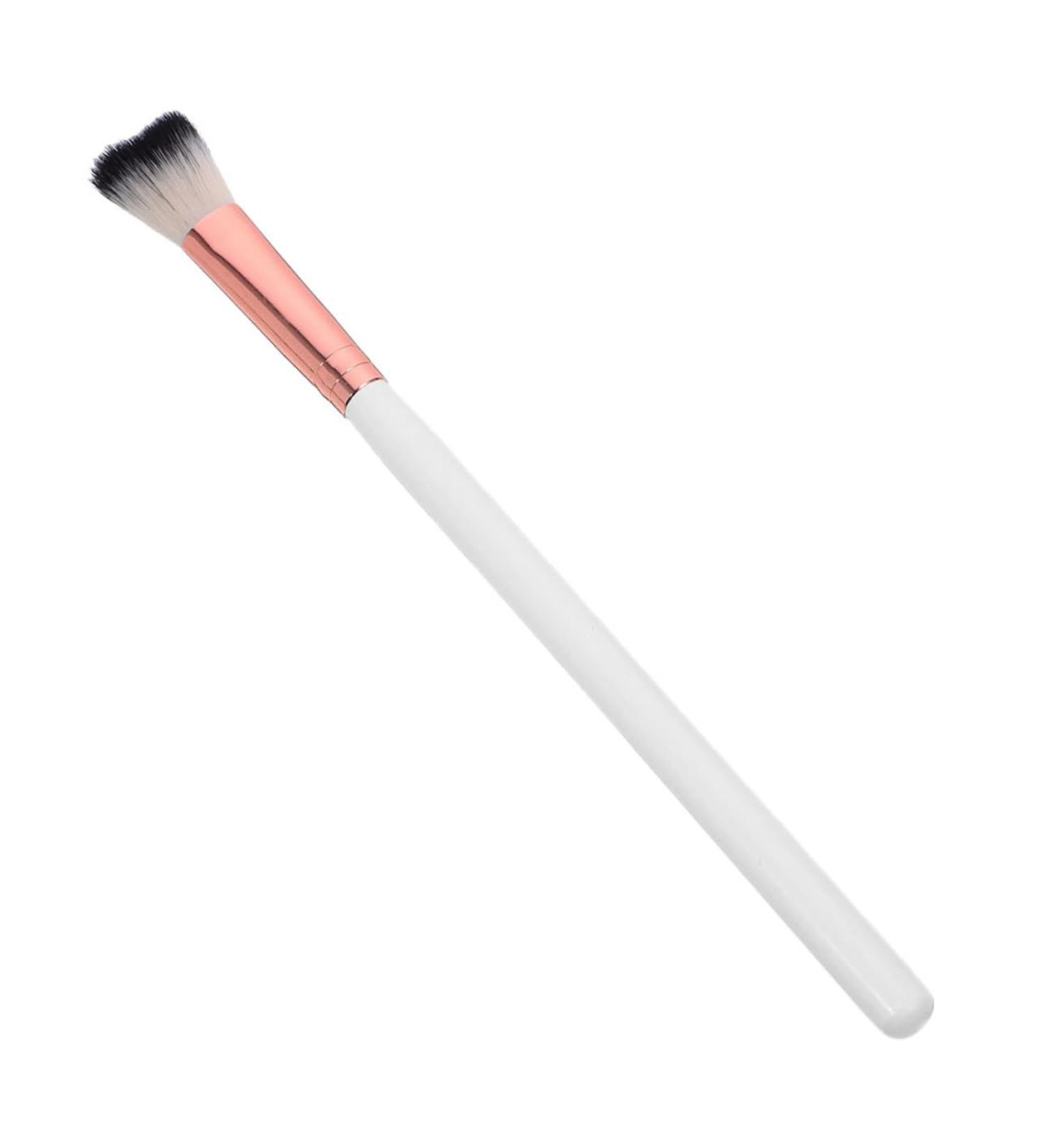 VINTORKY white highlighter Loose Powder Brush Highlighter Makeup Brush highlighter brush 18.50X1.00X1.00CM White - Buy Online on GoSupps.com
