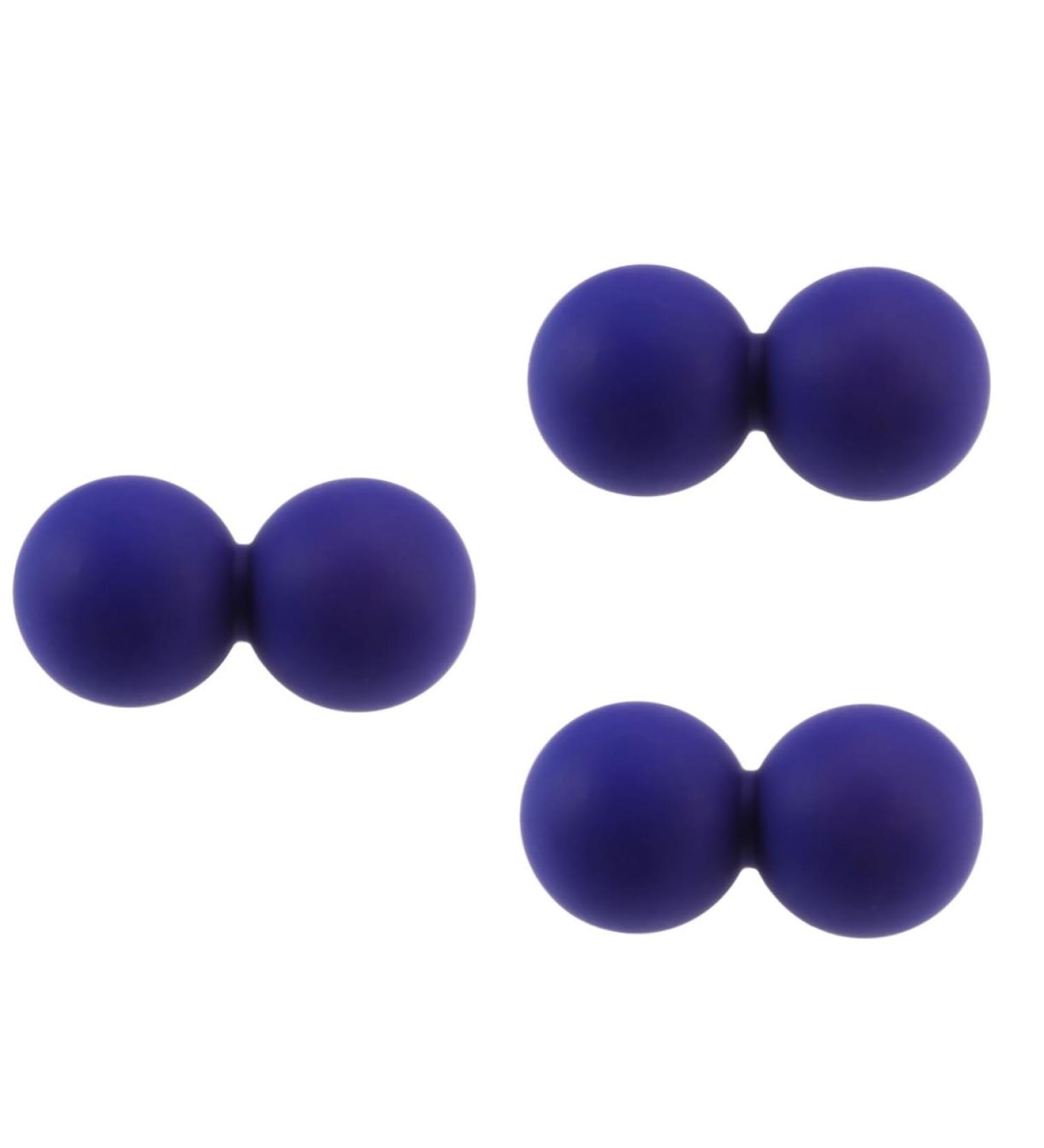 Buy Gleavi 3ST Peanut Ball - Yoga & Massage Therapy for Plantar Fasciitis | Self-Massage Mobility Balls - Buy Online on GoSupps.com