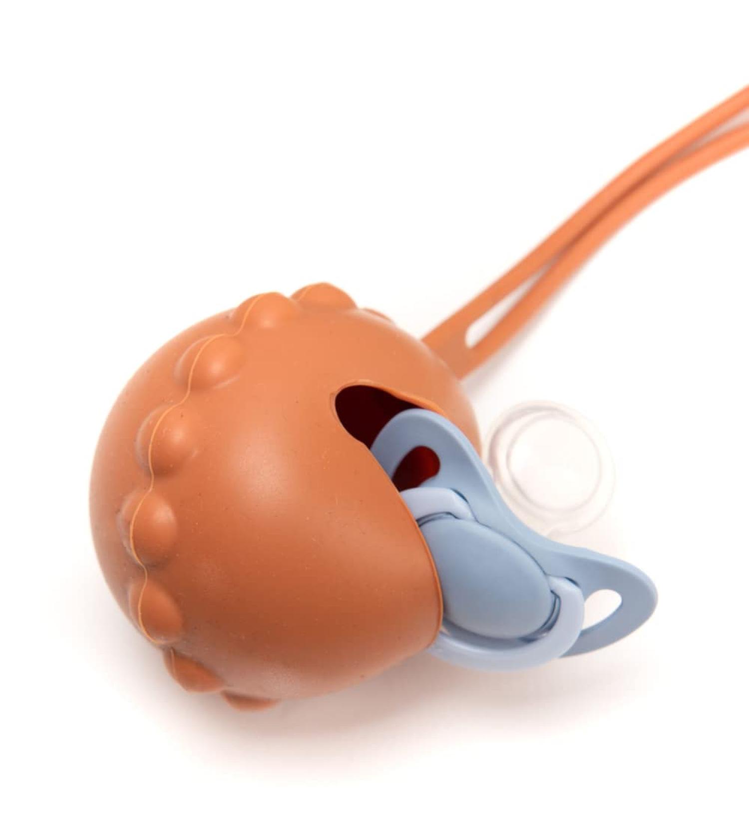 Buy Amadeus Saffron Pacifier Holder - Stylish & Safe | International Shipping Available - Buy Online on GoSupps.com