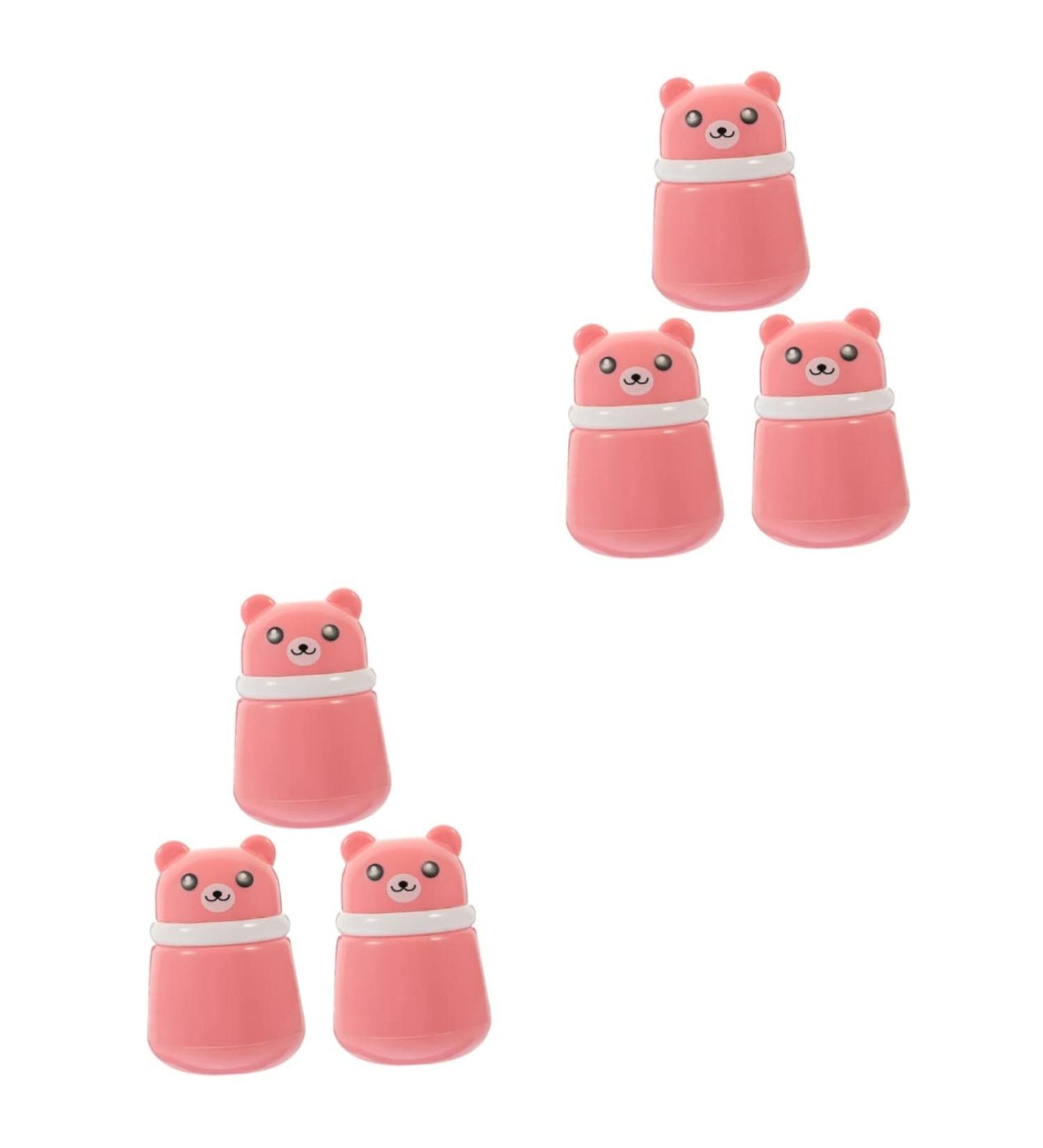 6 Pcs Healeved Baby Powder Puffs in Cute Dispenser Box - Travel Size Talcum Powder for Newborns - Pink, 10X7CM (2pcs) - Buy Online on GoSupps.com