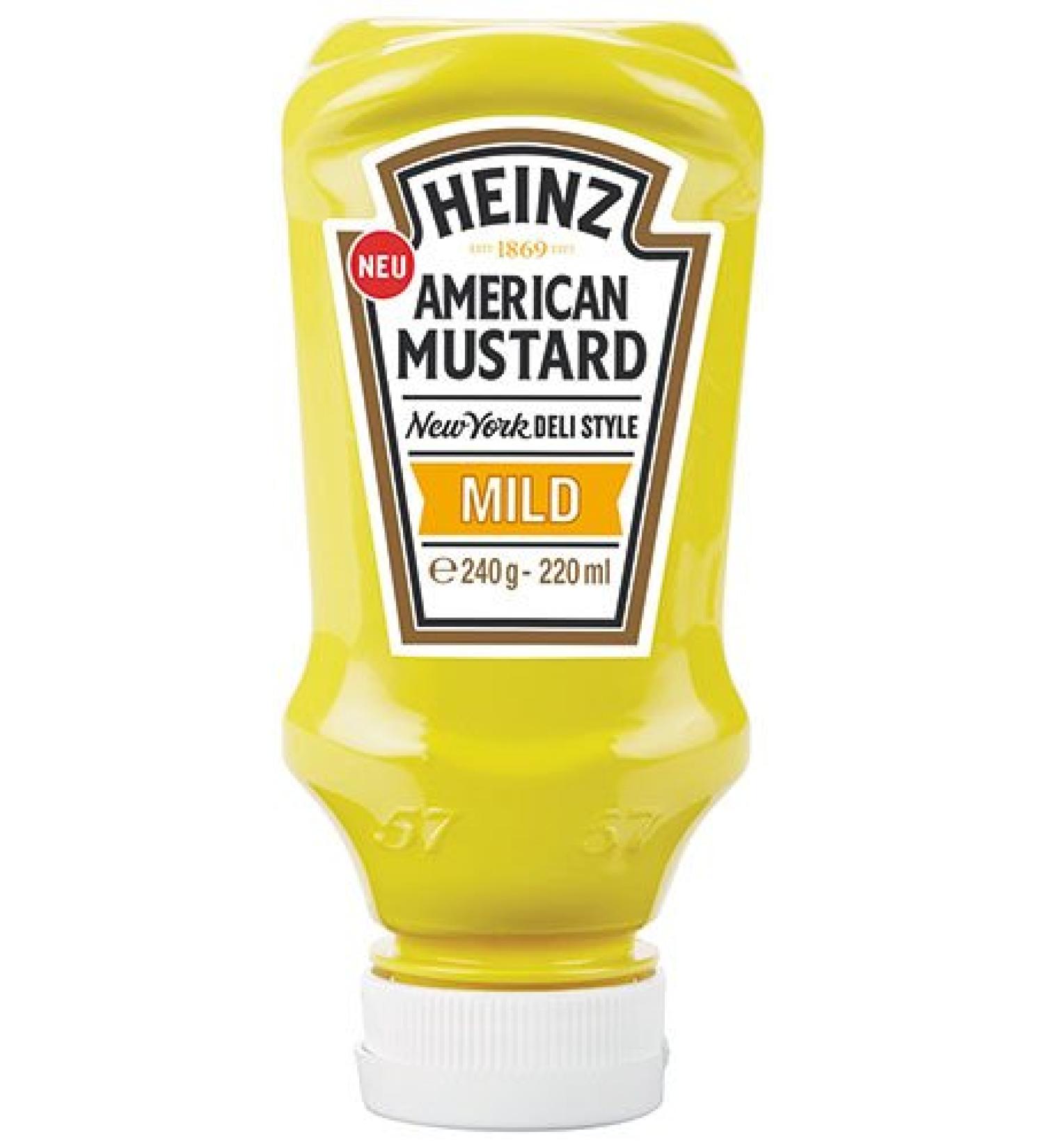 HEINZ Heinz - American Mustard doux - 220 ml
