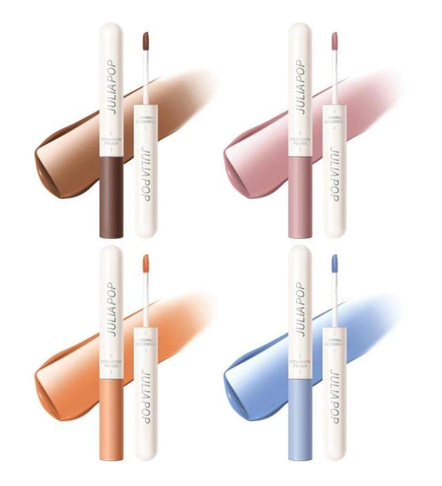 Eyeshadow Primer Set 4 Colors Eyeshadow Primer with Matte Neutral Eyeshadow Smooth High-pigmented Cream Eye Shadow Stick - (Color: 1 Style A) 1 / Style a - Buy Online on GoSupps.com