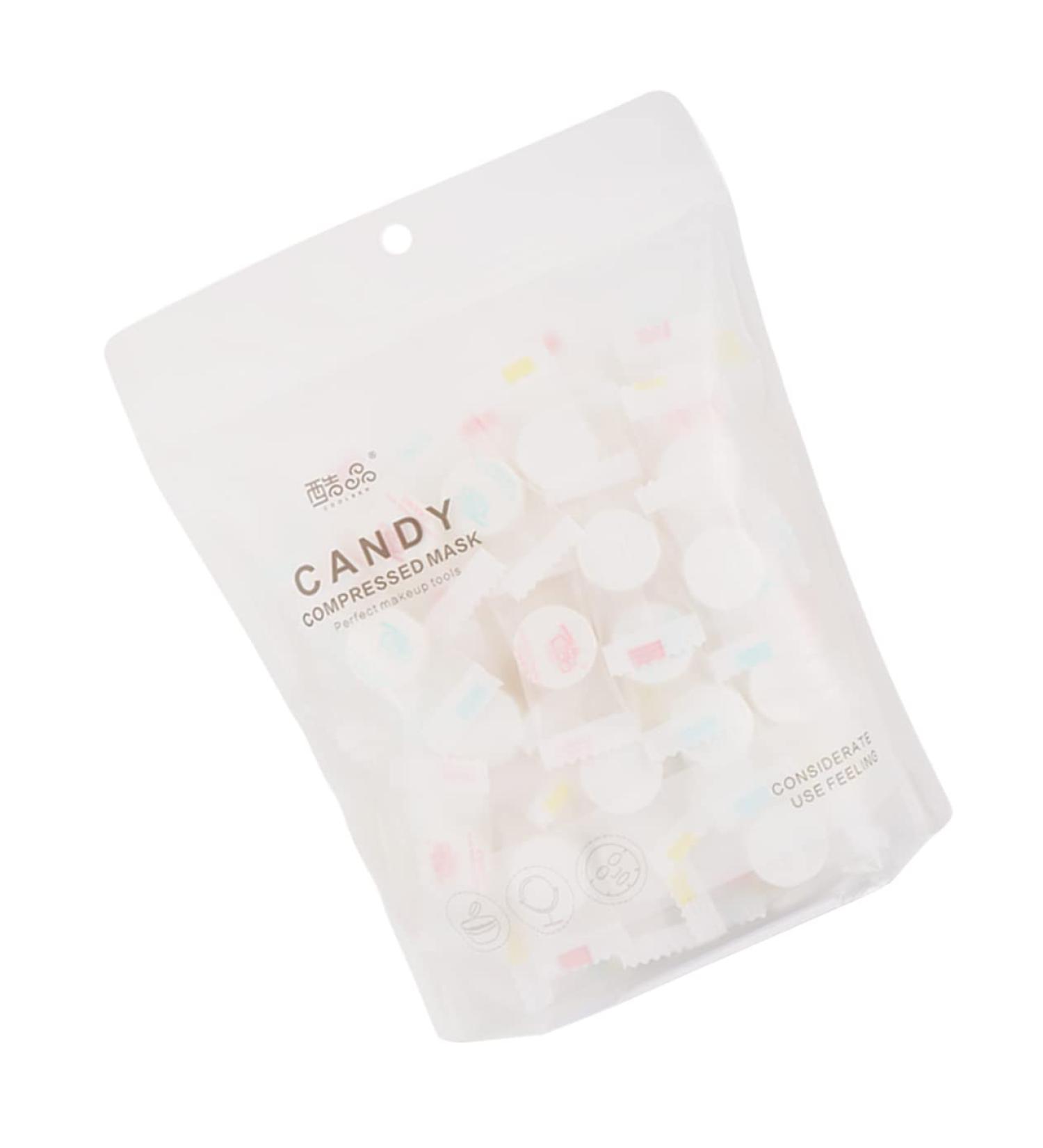 100pcs Disposable Compressed Facial Masks | Non-Woven Skincare Face Masks for Hydration & Brightening - Buy Online on GoSupps.com