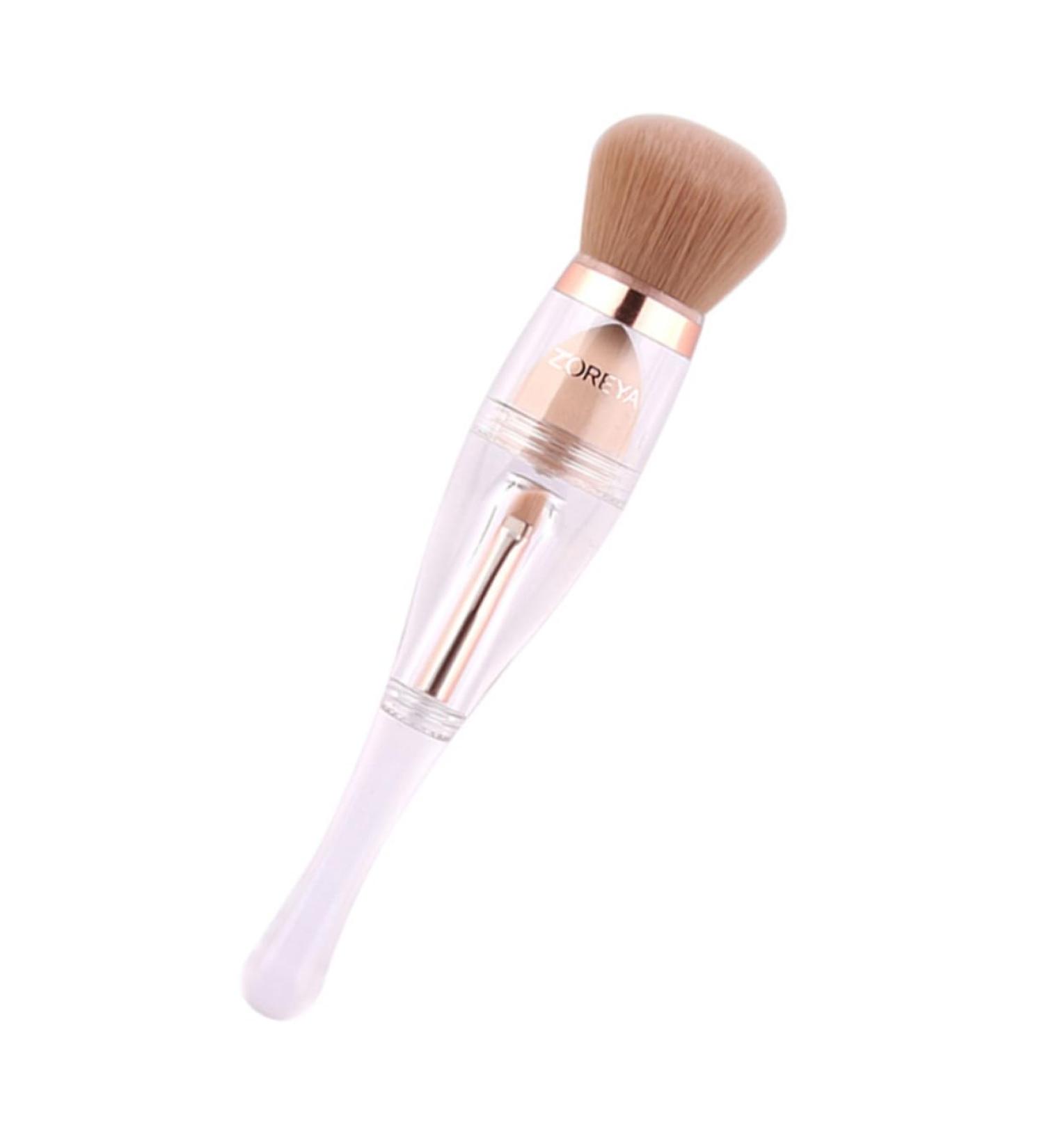 1 Set 3-in-1 Makeup Brush Foundation Brush Concealer Brush Lipstick Brush Highlighting Makeup Accessories Makeup All-in-one Makeup Brush White Powder - Buy Online on GoSupps.com
